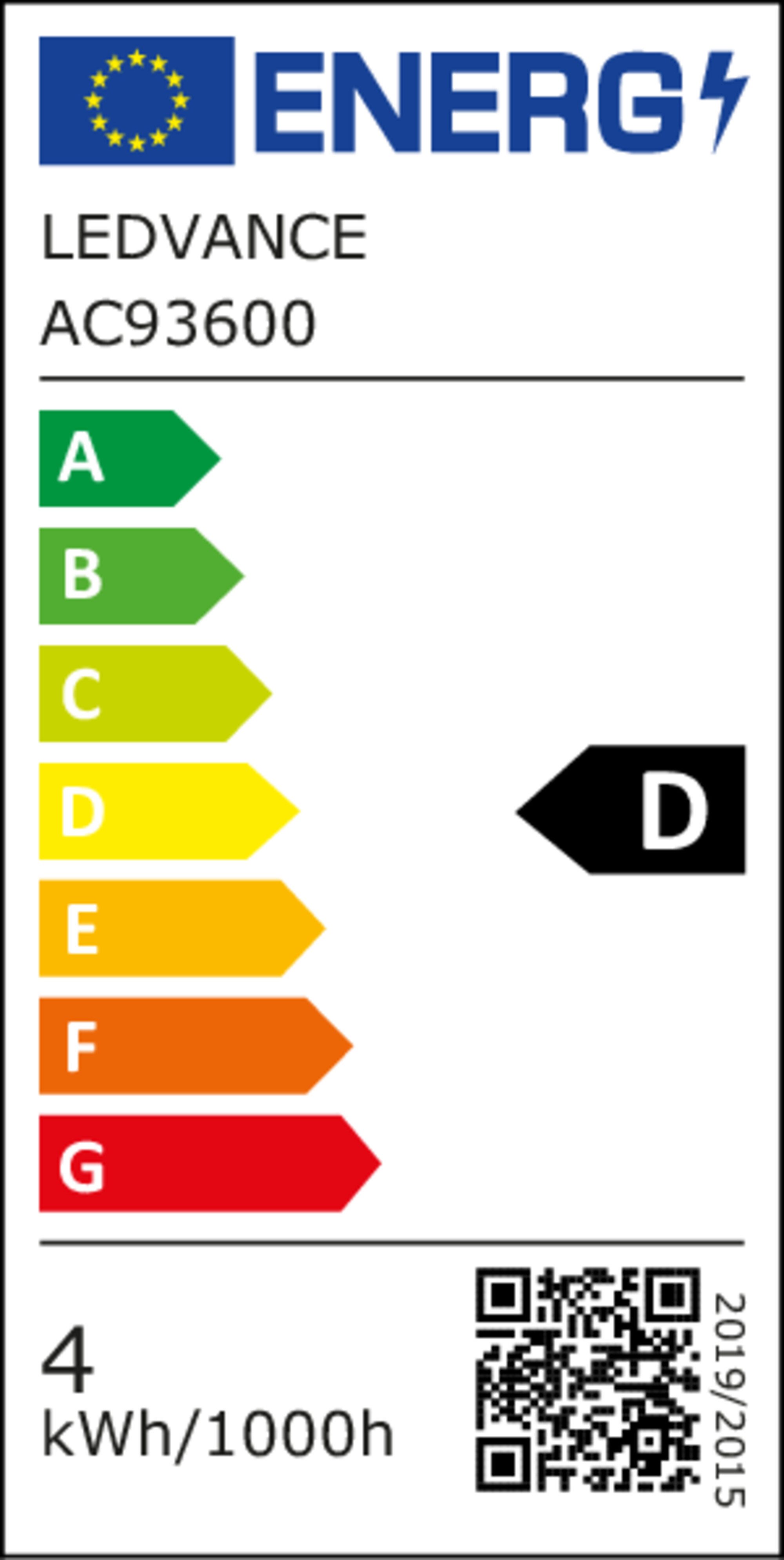 Energieeffizienzklasse: 