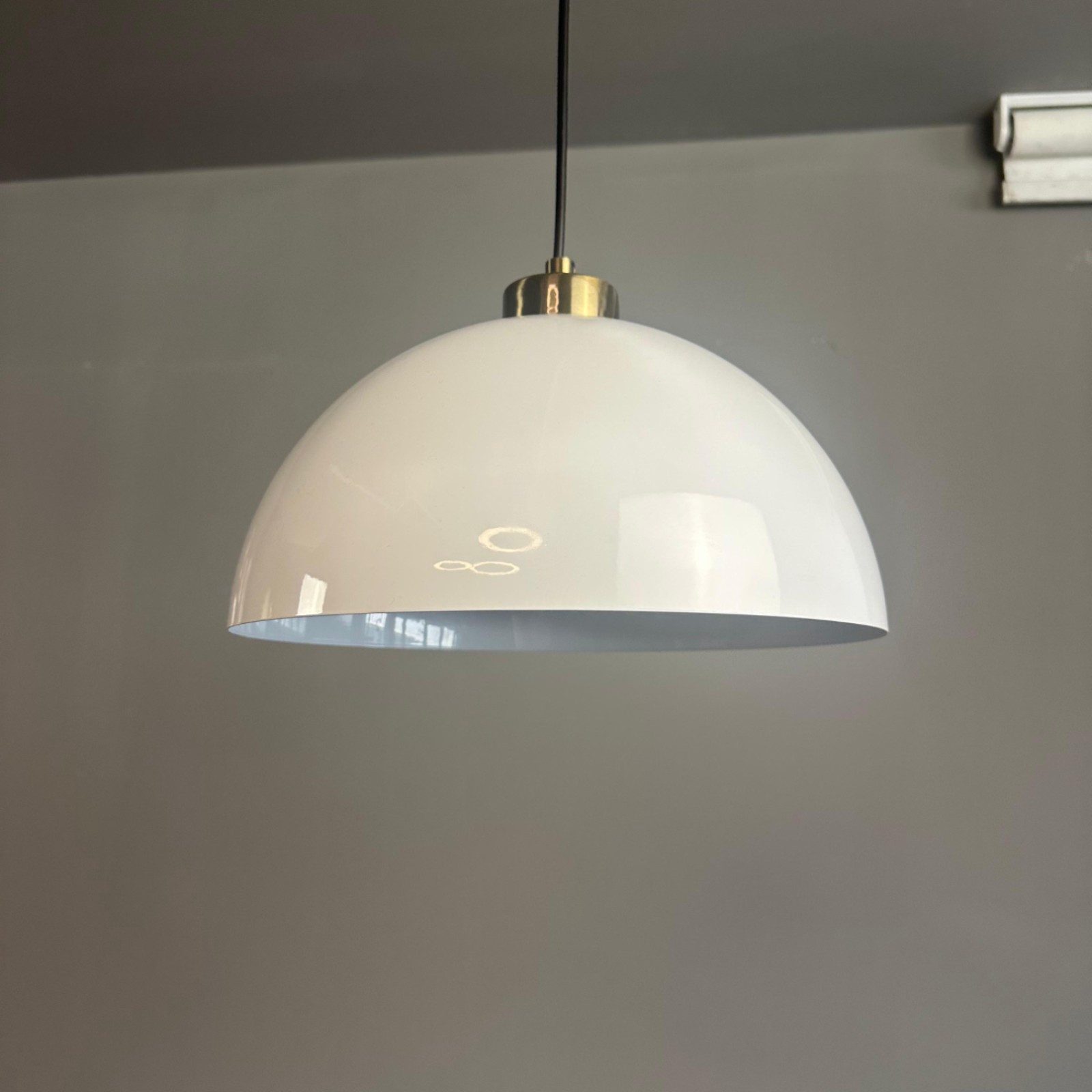 Bamyum Pendelleuchte Pendelleuchte Yimpi Plafonyer Metall Ø30cm, Modern Hängelampe, ohne Leuchtmittel