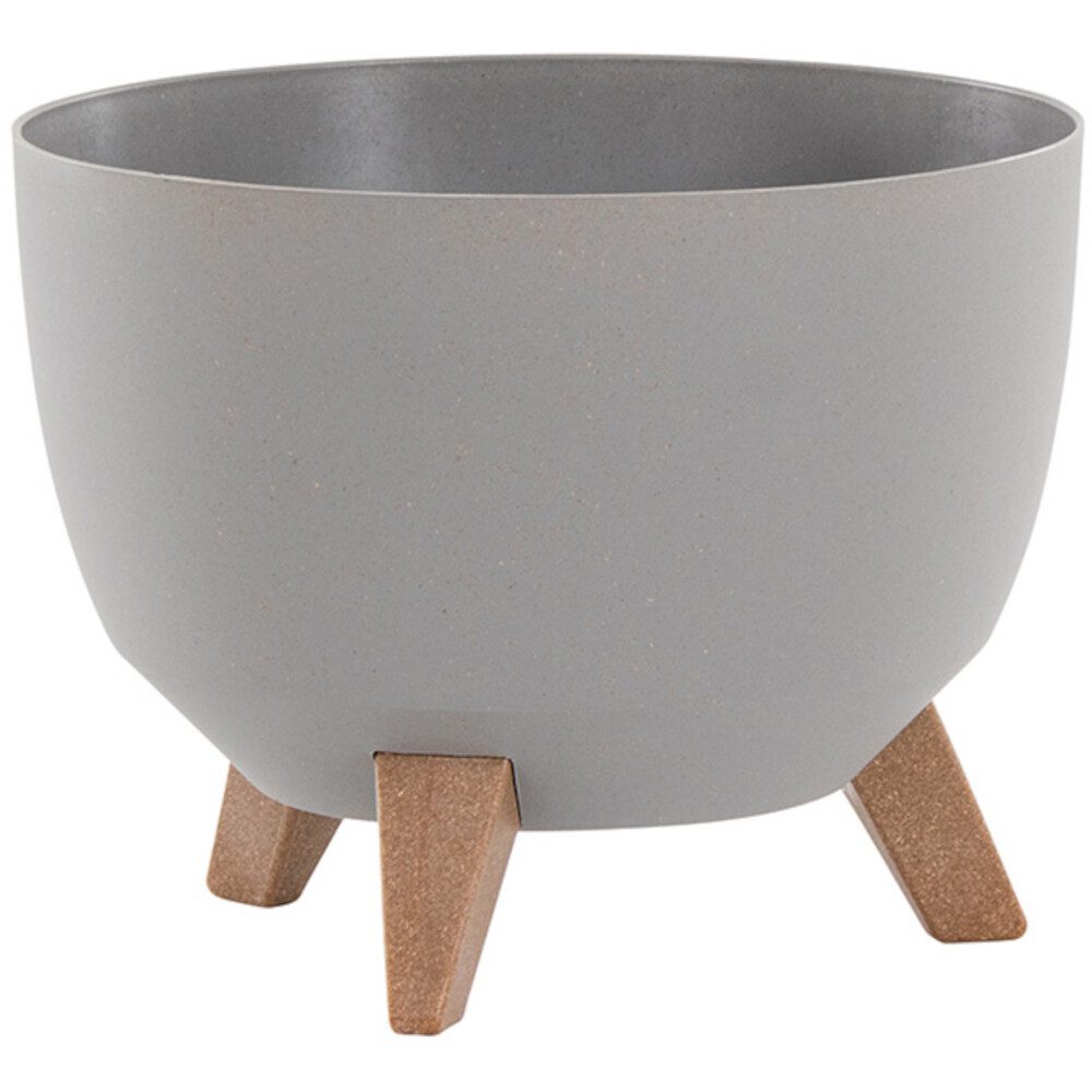 GAUTZSCH Pflanzschale Siena Garden Oslo Pflanzgefäß ECO Ø 29 x 23 cm Kunststoff/Holzfasern (1 St)
