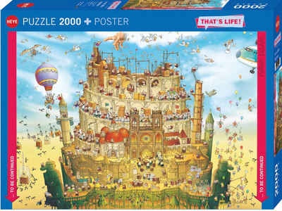 HEYE Puzzle High Above, 2000 Puzzleteile, Made in Europe