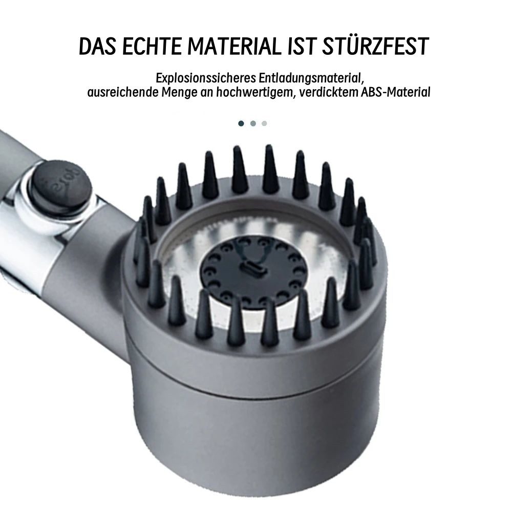 ANYSUN Regenduschkopf Massage Spa Handbrause – 3 Modi, Hochdruck, Filter, 3 Modi, Wassersparen