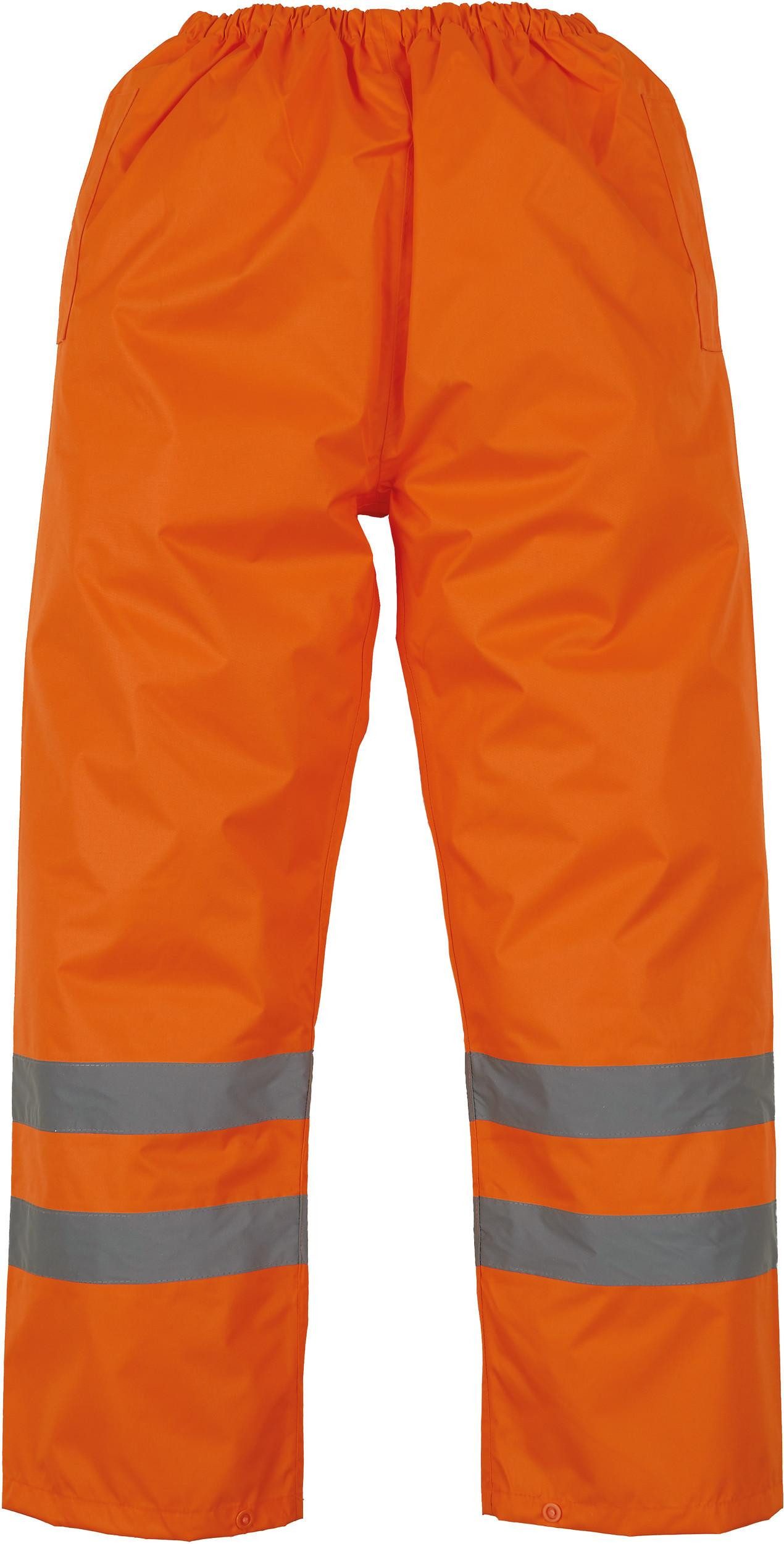 YOKO Arbeitshose Regenhose Hi-Vis Waterproof Over Trousers
