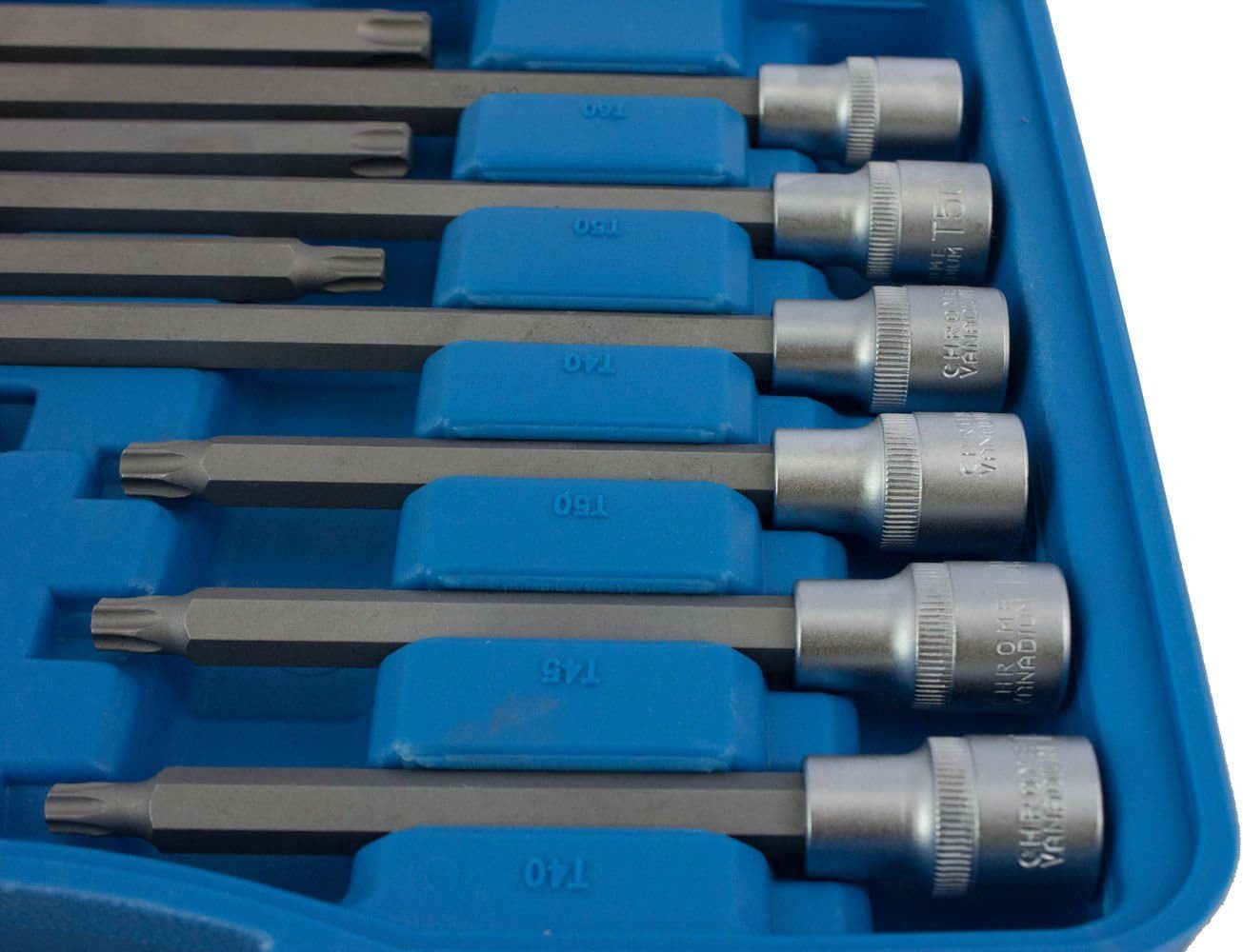 Falon-Tech Steckschlüssel Innen Vielzahn Nüsse Torx Werkzeug Set Nuß Steckschlüssel Satz (32 St)