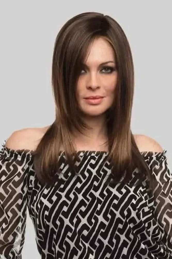 Gisela Mayer Kunsthaarperücke Gisela Mayer Molly Lace, Mit Filmansatz und Teil-Monofilament für 55 cm Kopfumfang