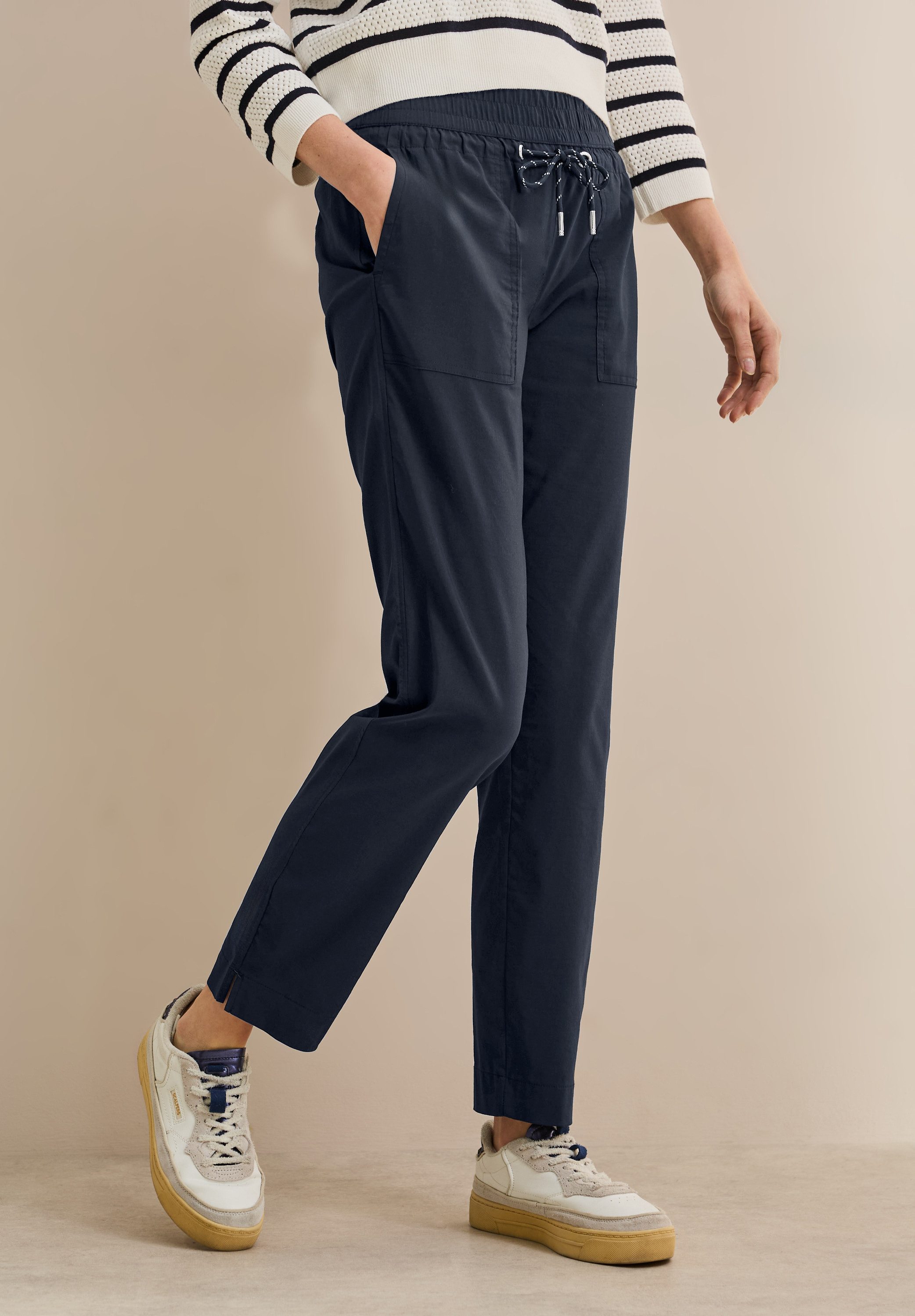 CECIL Stoffhose Middle Waist