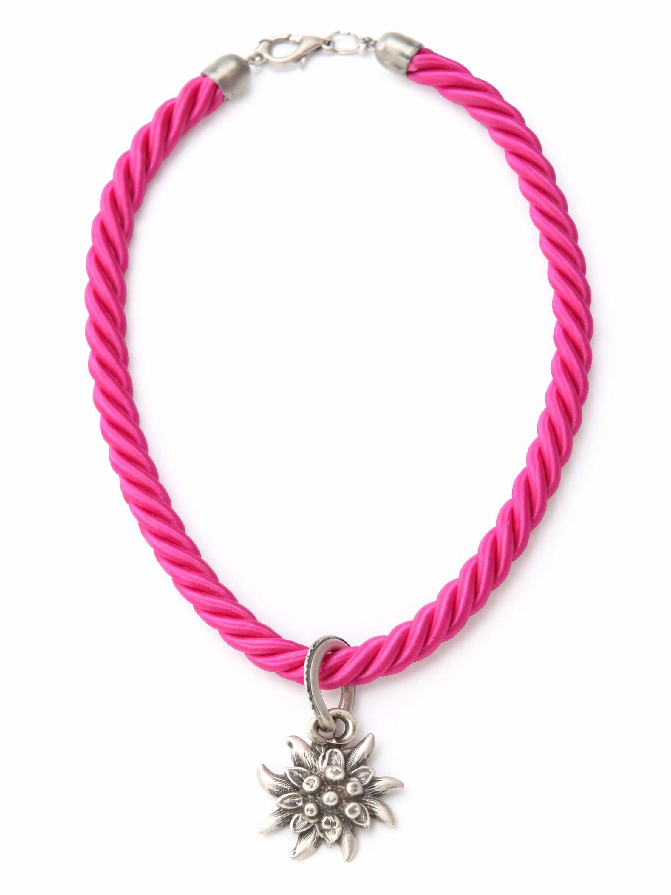 Allgäu Rebell Collier Marlene, mit Edelweißanhänger