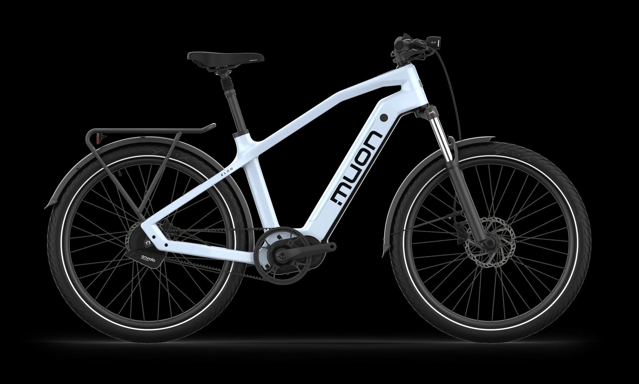 DOTMALL E-Bike Mountainbike Muon elon Mittelmotor, Enviolo Trekking Kreutzer X5 110 Nm, 36v 20.3ah