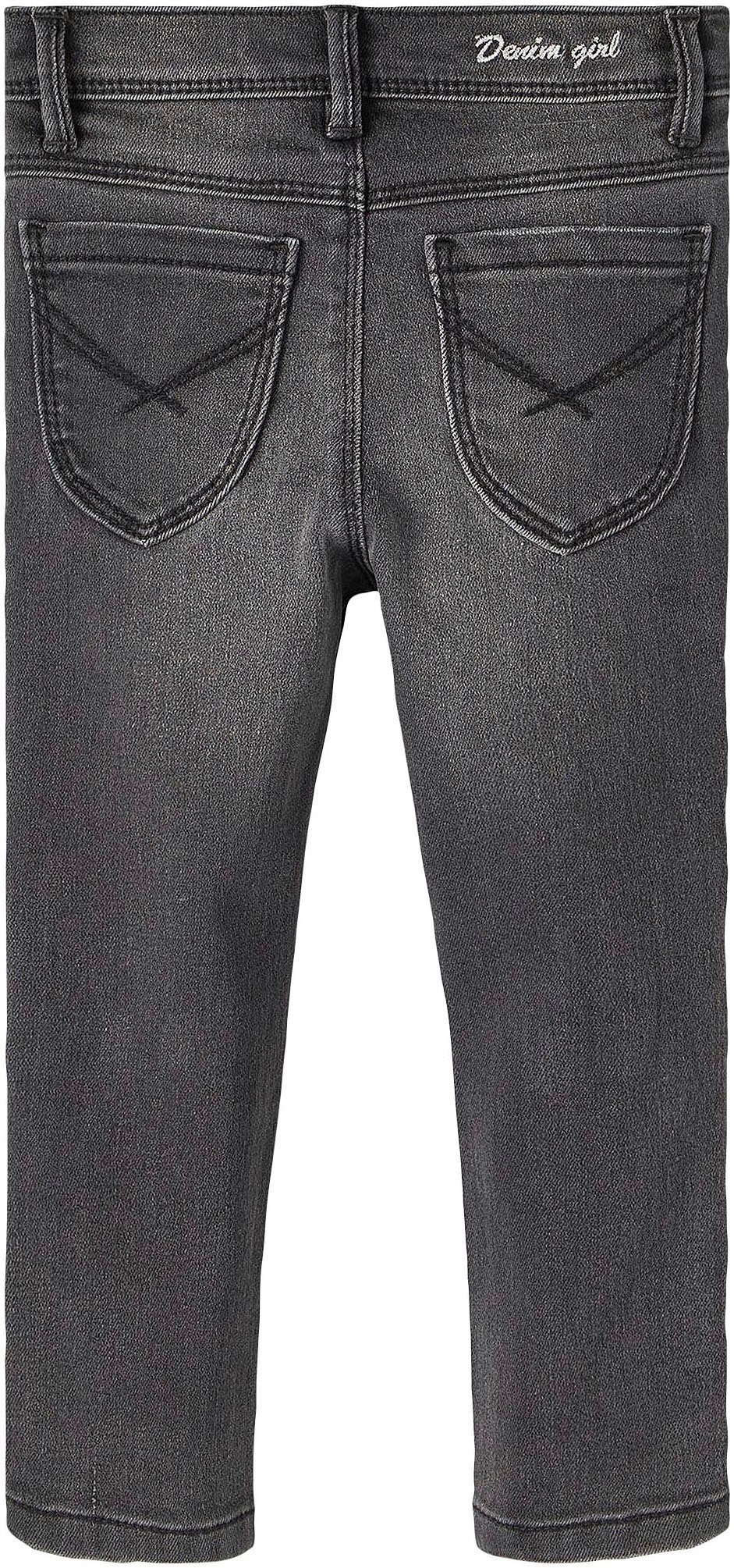 Name It Skinny-fit-Jeans Grey NMFPOLLY PB Dark PANT Denim DNMTHRIS