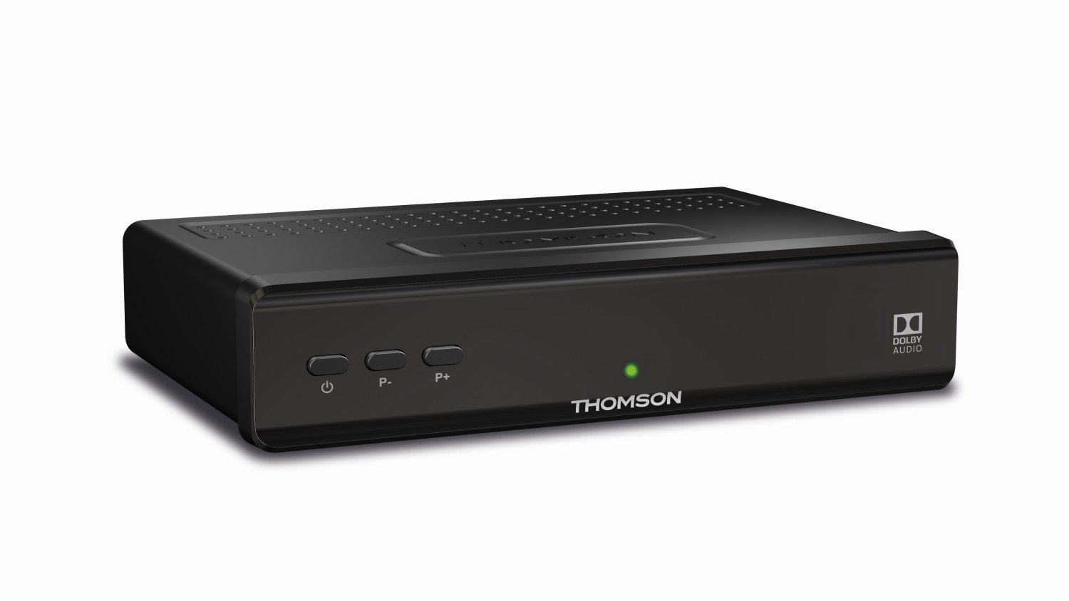 Thomson THS210 SAT-Receiver (DVB-S2 Receiver, frei empfangbare TV Programme  in HD, USB Anschluss zur Wiedergabe von Dateien3 und Software- Update,  Energiesparmodus, 8 programmierbare Timer Modi, 8 Favoritenlisten für TV  und Radioprogramme)