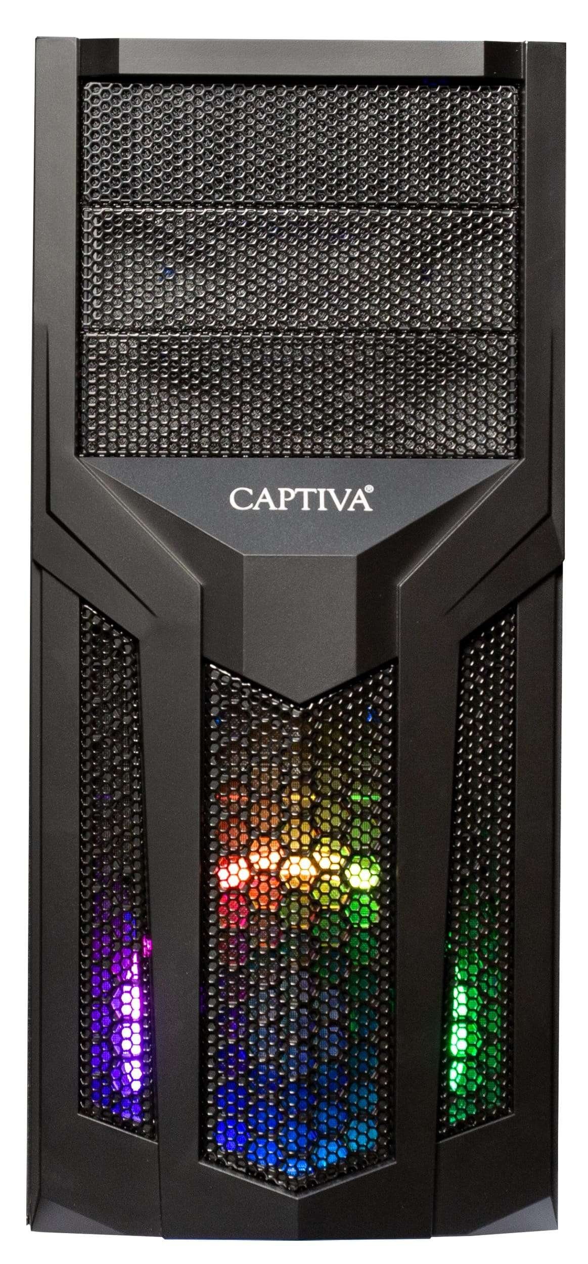 CAPTIVA Advanced Gaming I80-416 Gaming-PC (Intel® Core i3 14100F, GeForce® RTX™ 3060, 16 GB RAM, 500 GB SSD, Luftkühlung)