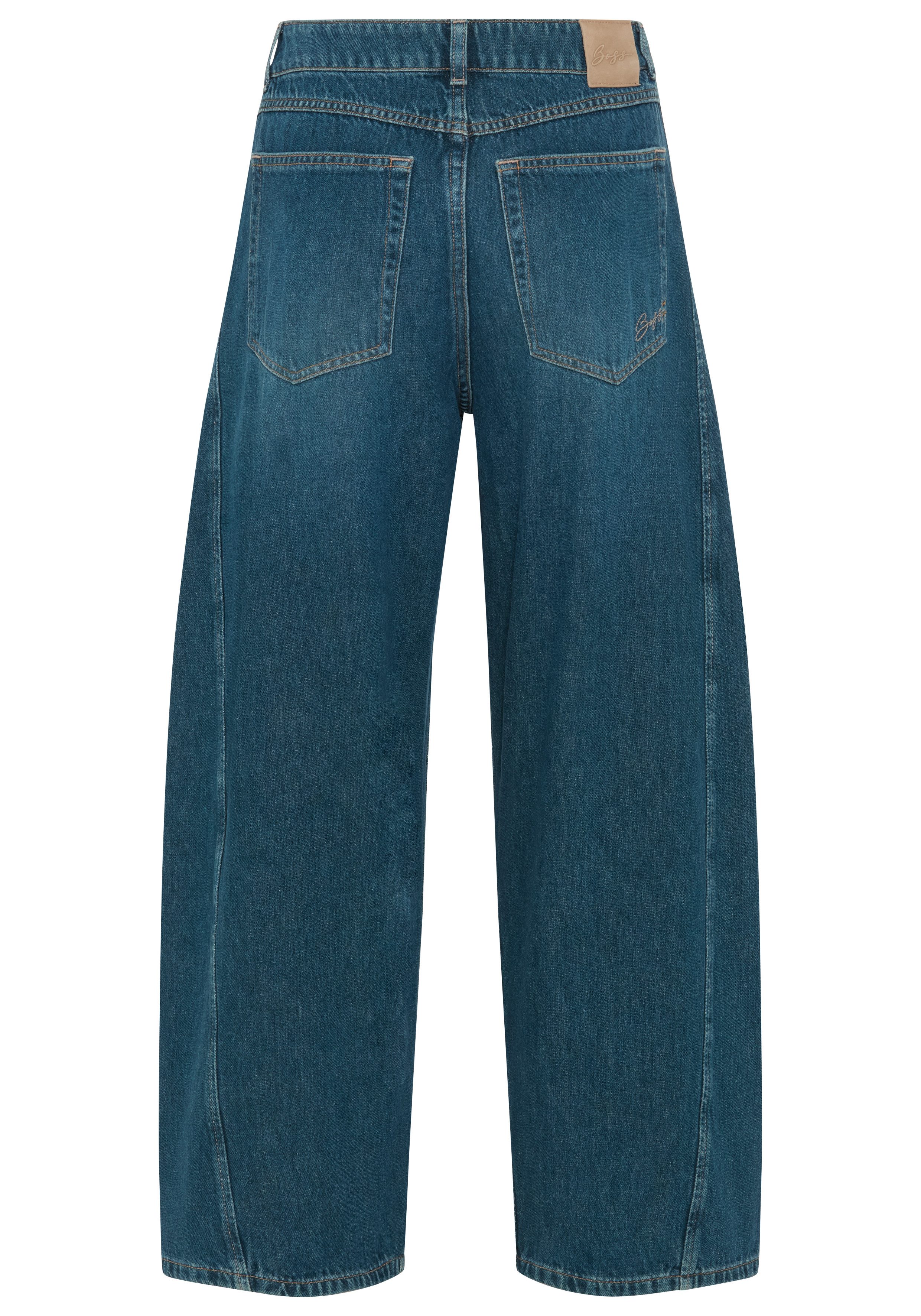 BOSS ORANGE High-waist-Jeans DIANA HR C Premium Damenmode im Balloon Fit, Baumwoll-Denim