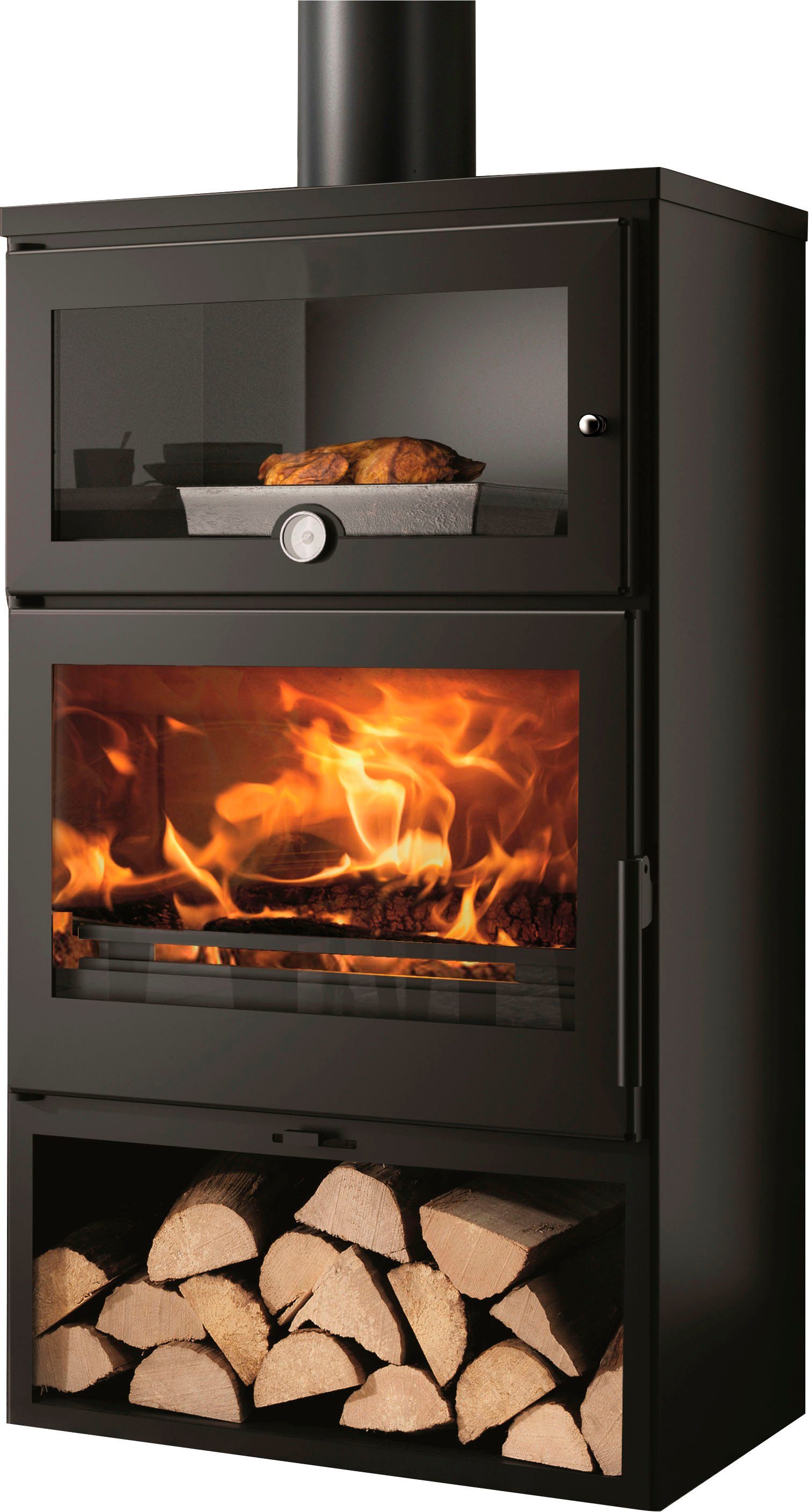 Panadero Kaminofen Kaminofen Oven Ecodesign, 7,1 kW, Zeitbrand, (1-tlg) | Kaminöfen