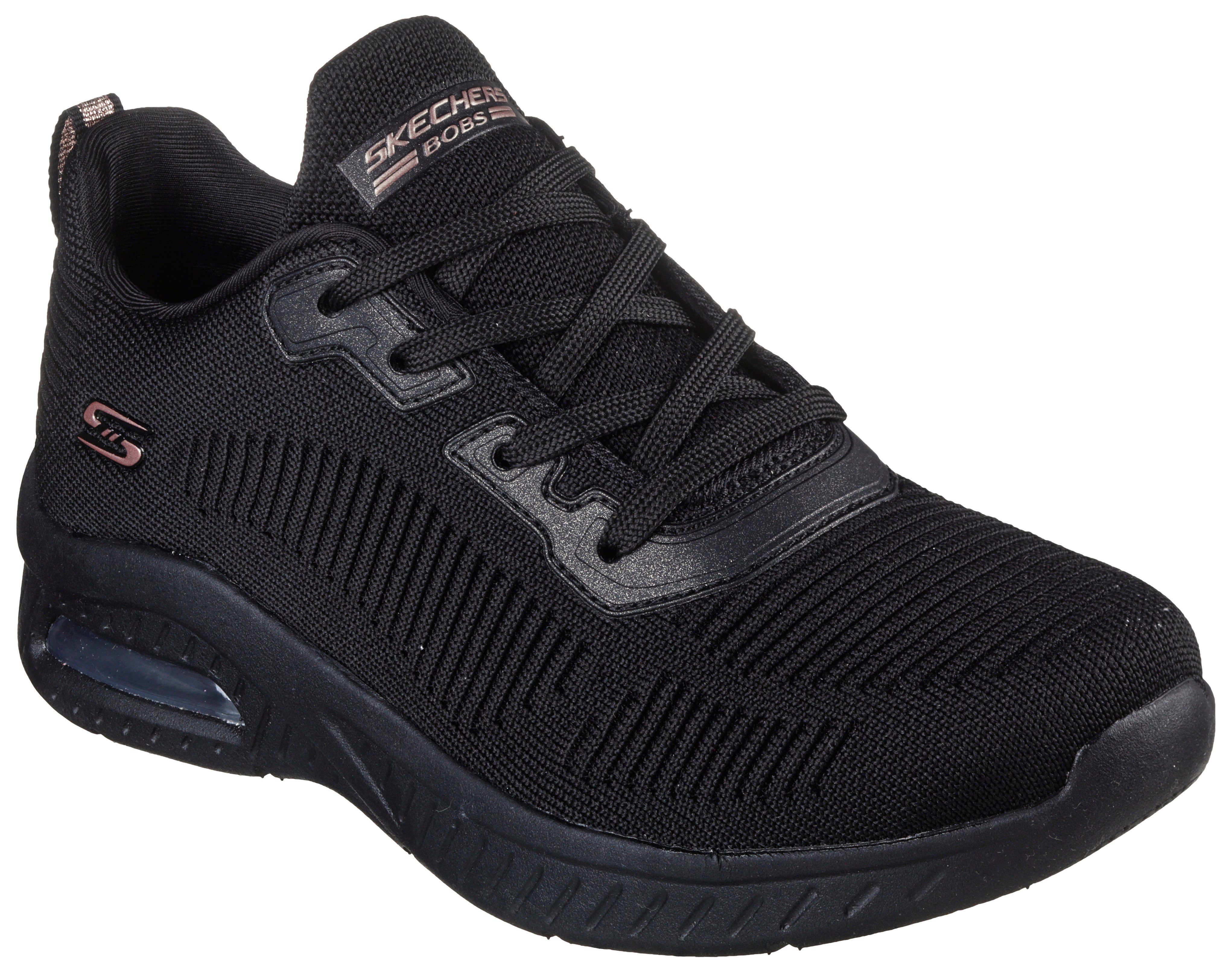 Skechers BOBS SQUAD CHAOS AIR Sneaker mit Memory Foam schwarz