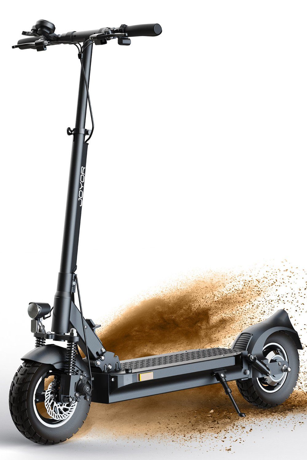 JOYOR E-Scooter Offroad Elektroroller mit Straßenzulassung 100km Reichweite 1300Wh 10", 500,00 W, 20,00 km/h, klappbar, geeignet für offroad Fahrten, vollgefedert