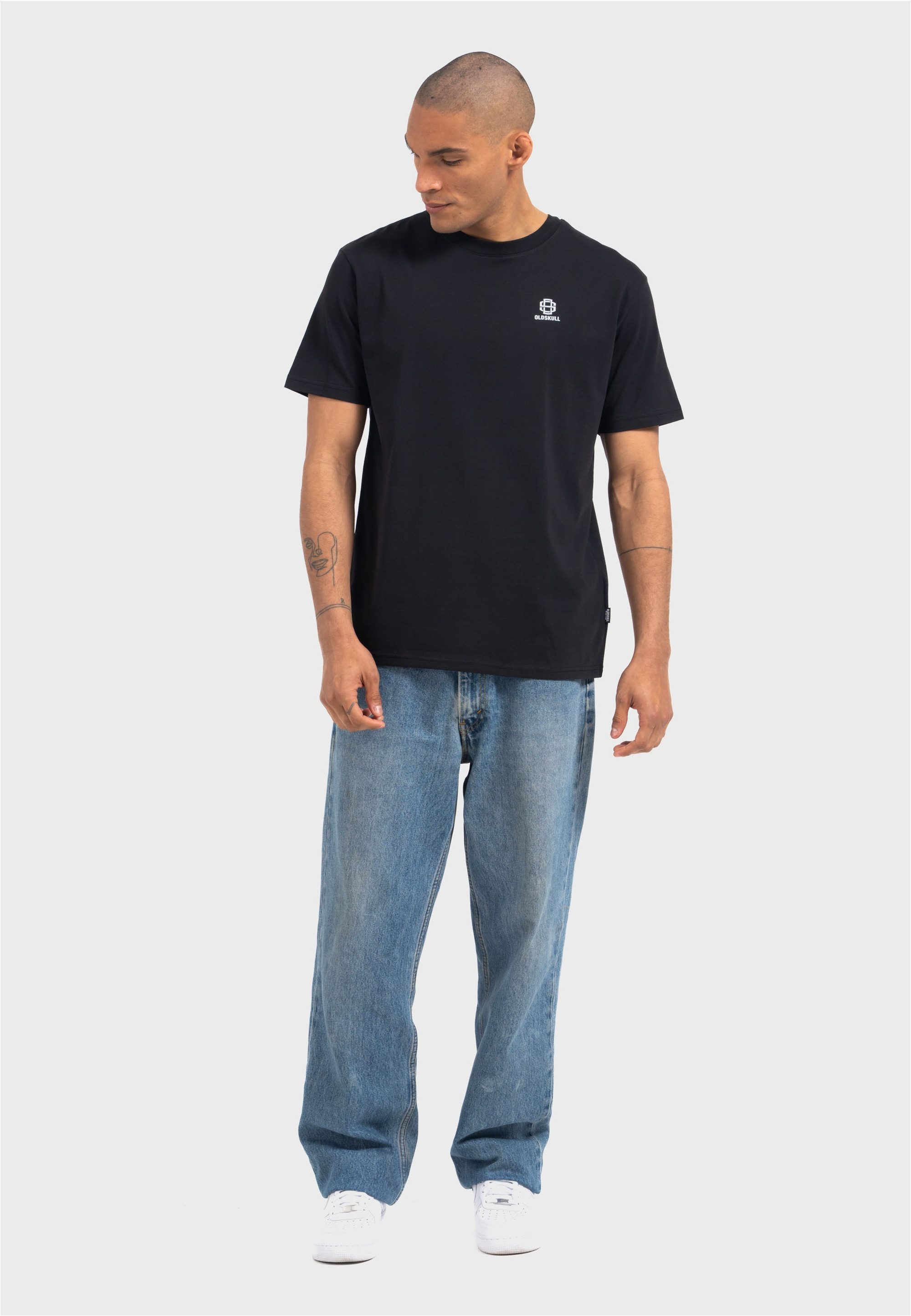 Oldskull T-Shirt Asian Lotus Surf Logo Graphic Traditionelles fernöstliches Motiv