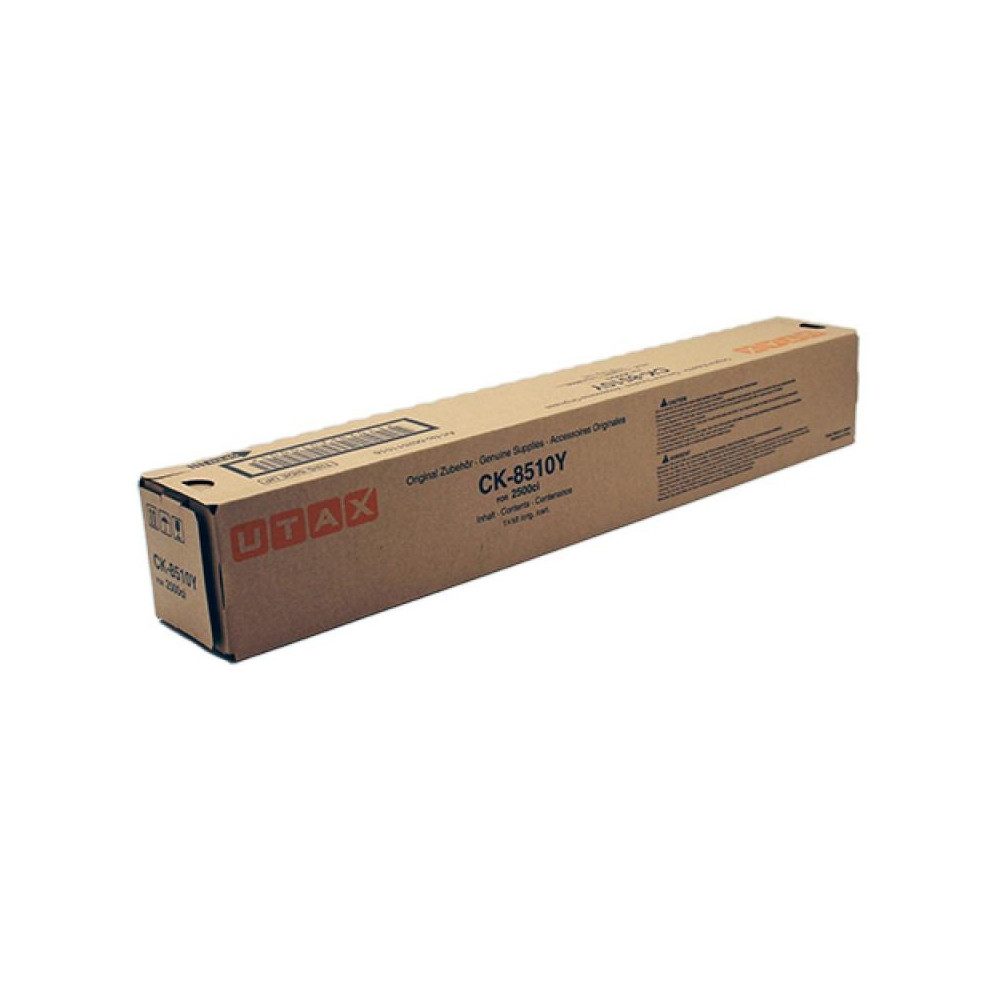 Thumbnail - UTAX Tonerpatrone Utax Toner CK-8510Y Gelb für Triumph-Adler 2500ci., (Tonereinheit, Original UTAX Tonerpatrone, Farbe: ...