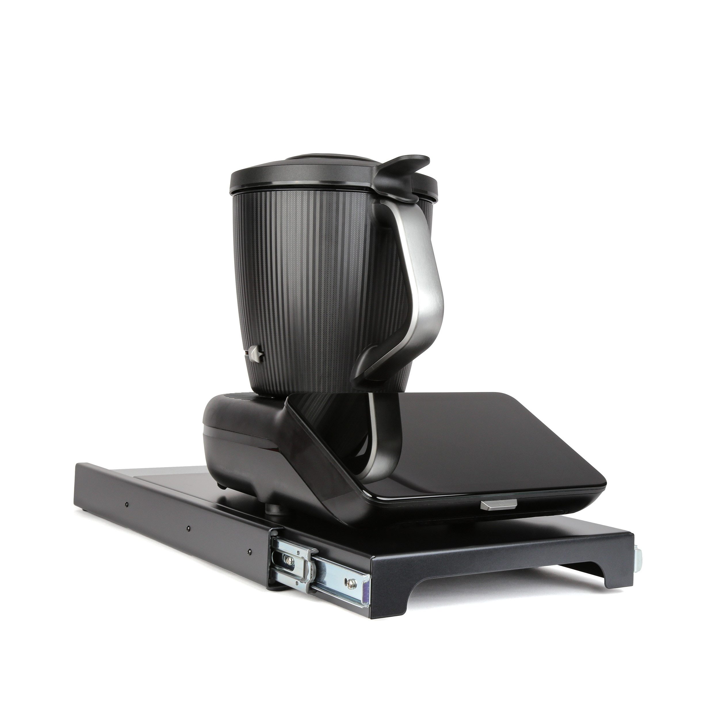 DreamFilters Teleskopauszug, Teleskopschublade für Thermomix®, Zubehör für TM7, TM6, TM5 und ältere, - Montagefrei.