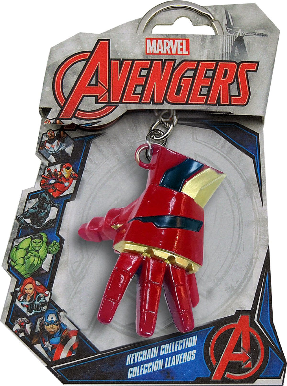 The AVENGERS Schlüsselanhänger Iron Man Hand Avengers Accessoire für Fans und Sammler