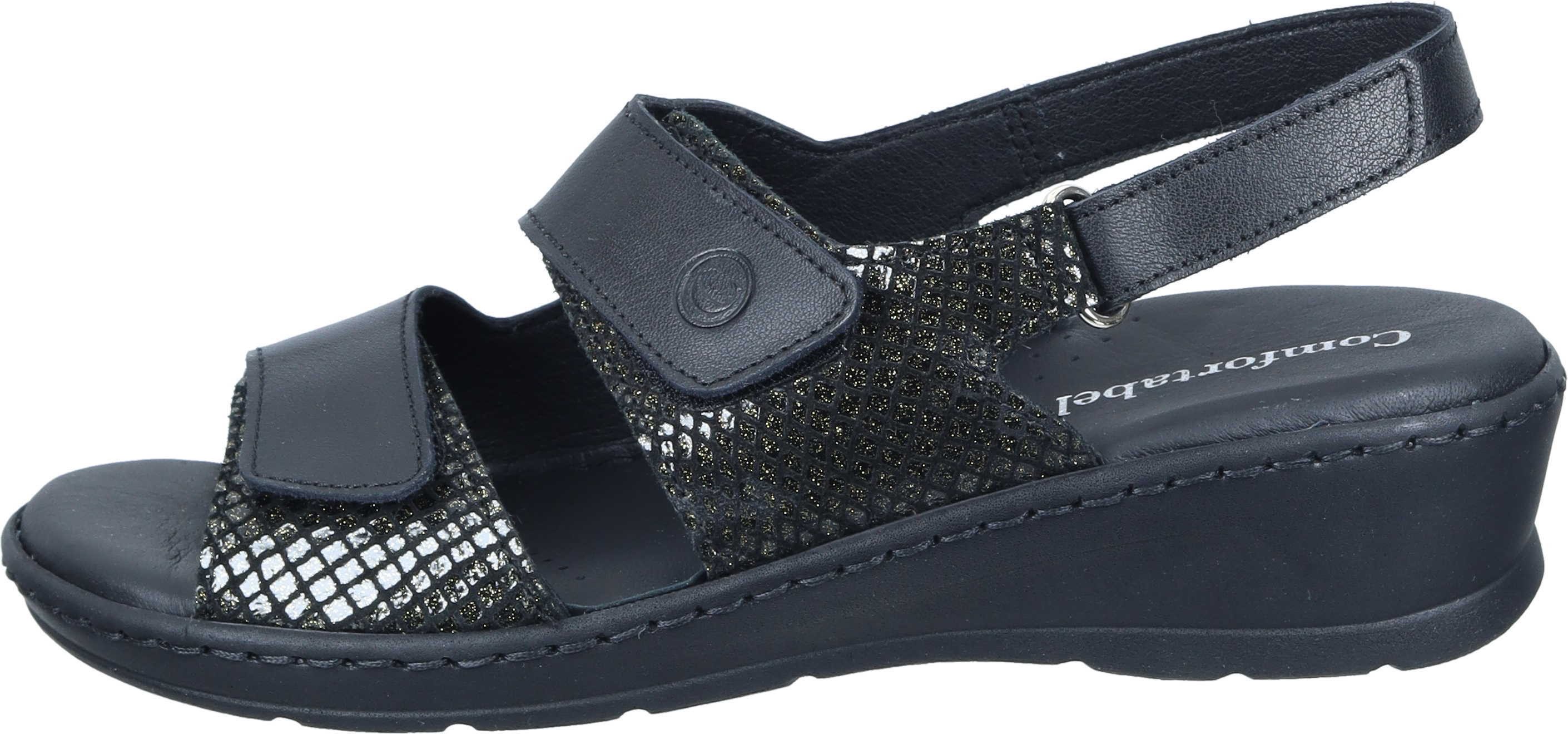 Comfortabel Sandaletten Sandalette aus echtem Leder