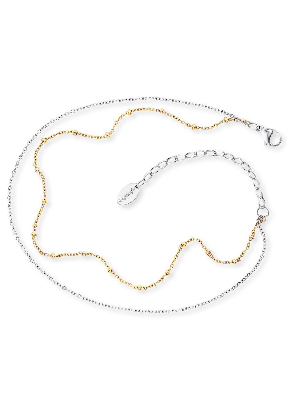 Engelsrufer Fußkette Twin Moonlight Bicolor, ERFS-LILTWIN-MOON-G günstig online kaufen