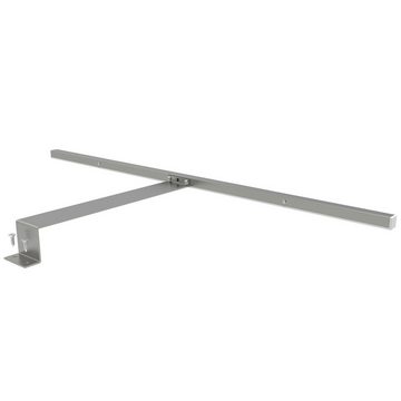 kalb Aufbauleuchte LED Schwebetürenschrankbeleuchtung Schrankbeleuchtung silbergrau 600mm, 1er Set neutralweiss, neutralweiß