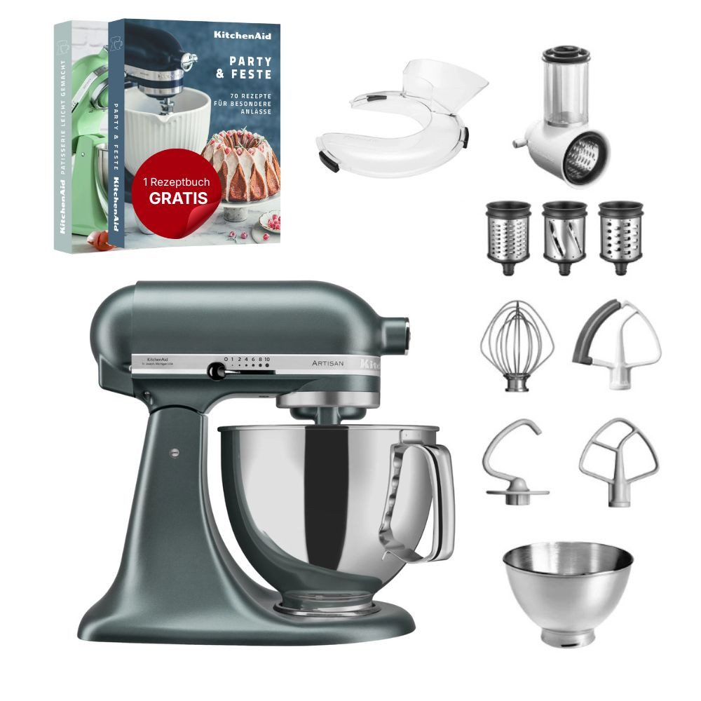KitchenAid Küchenmaschine KitchenAid 4,8 L 5KSM175 Artisan Küchenmaschine Beginnerset