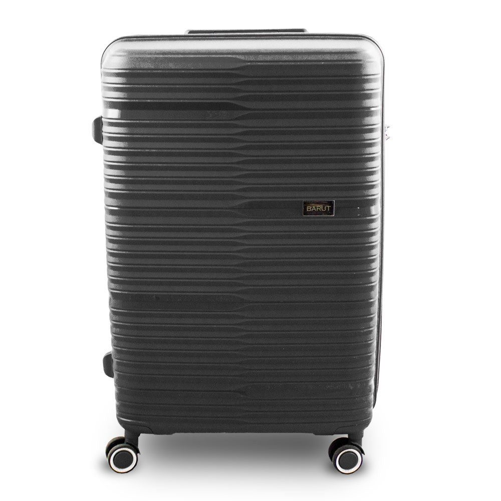 Barut Trolleyset PP Reisekofferset Schwarz, (Set, 3 tlg., MS-19061)