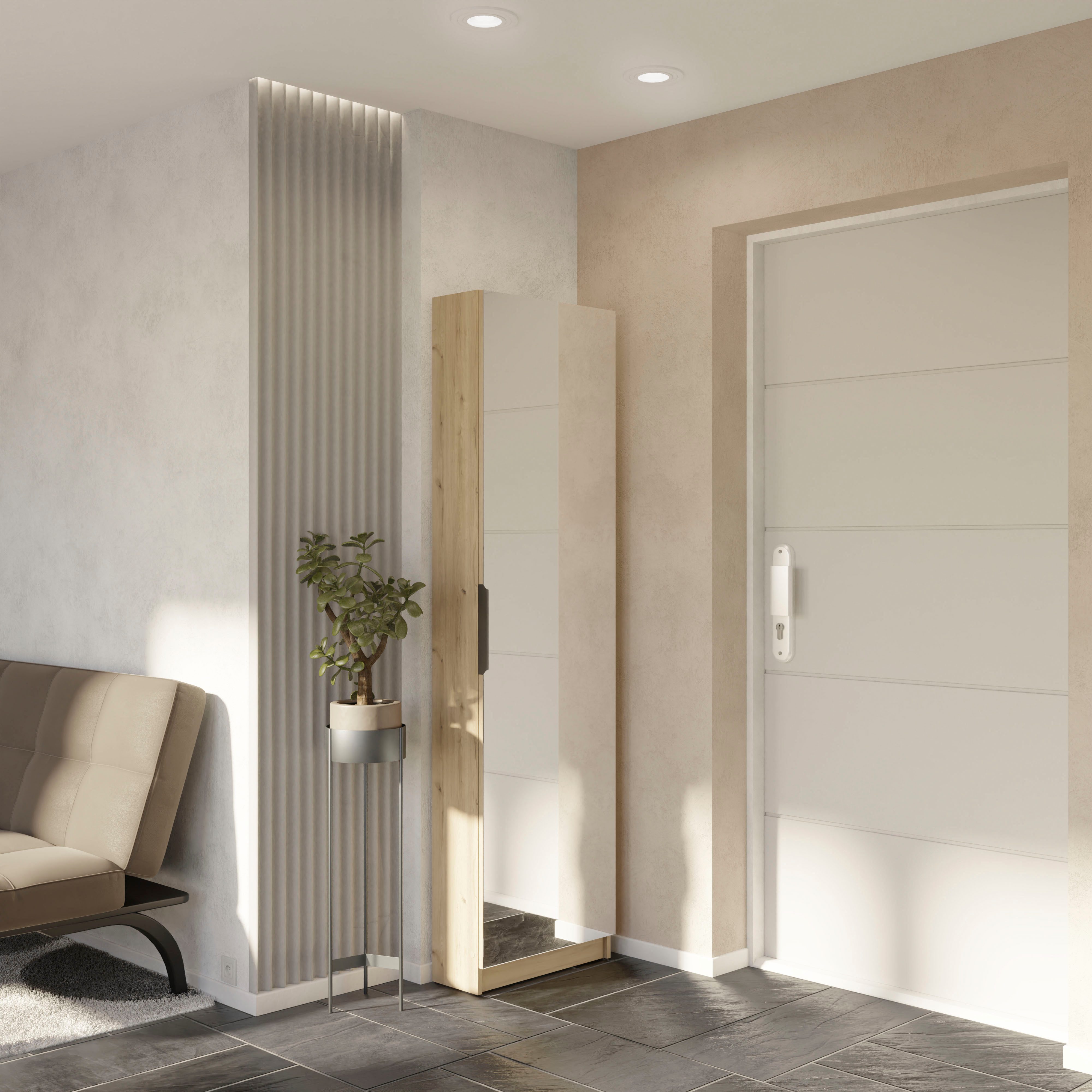 Demeyere GROUP Schuhschrank Zapatero (1-St) SCHUHSCHRANK 1 TUER/1 SPIEGEL günstig online kaufen