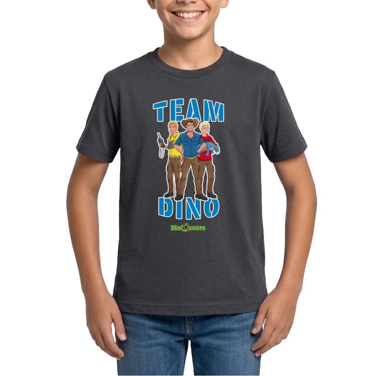 T-Shirt Dinosaurier Team Dino Teenager T-Shirt