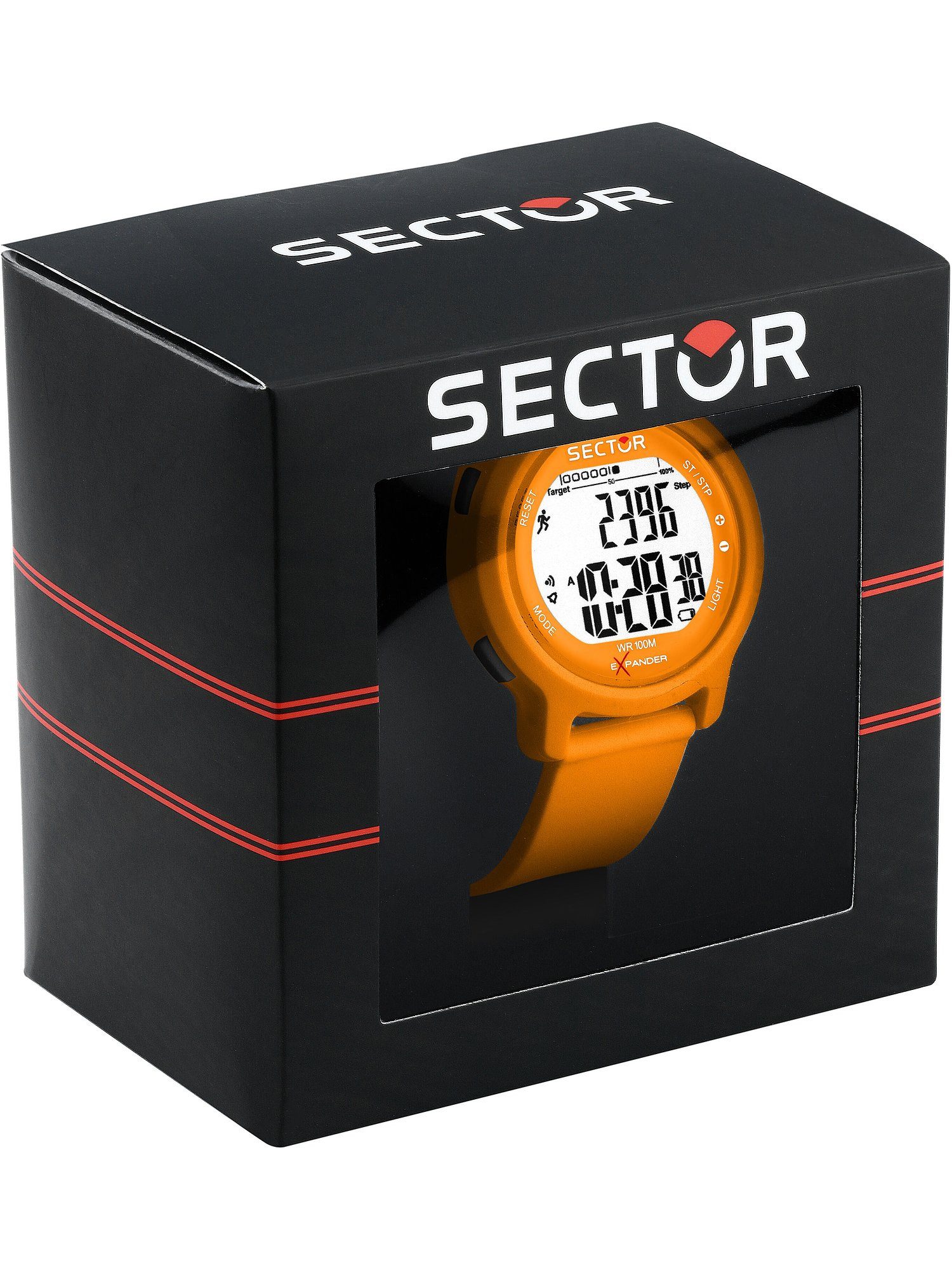Sector Quarzuhr Sector Herren-Uhren Digital Akku