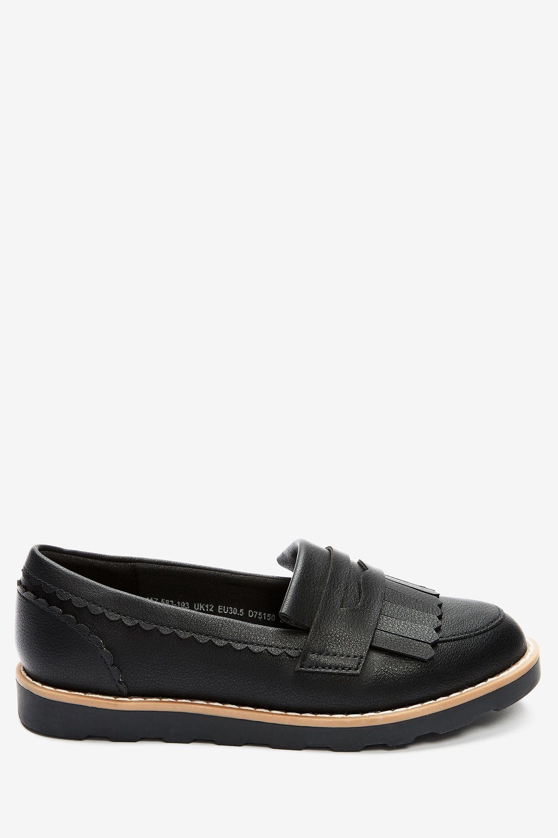 Next Loafer für die Schule mit Quaste Loafer (1-tlg) Black
