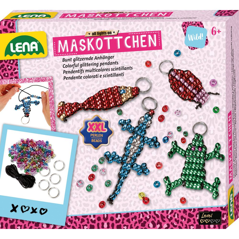 Bastelperlen Creativ - Perlenbastelset - Maskottchen