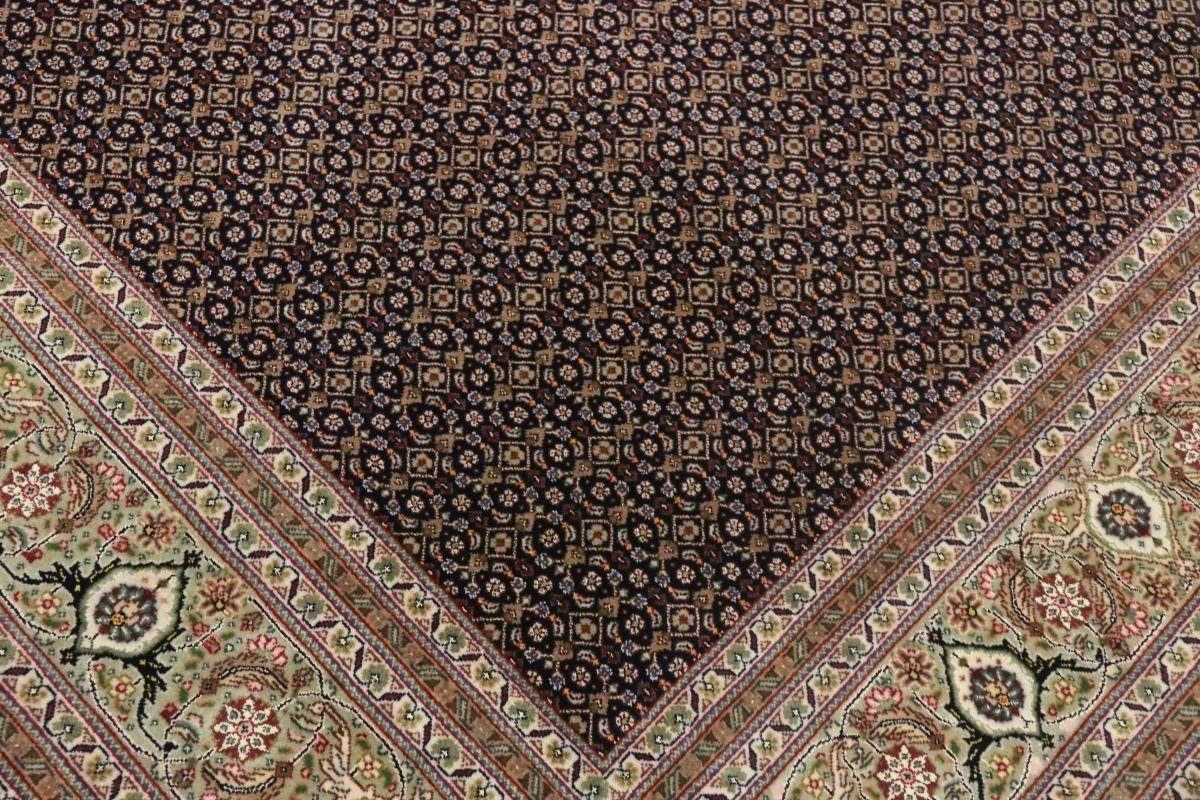Orientteppich Indo 12 Orientteppich, fein Täbriz rechteckig, Nain Höhe: 201x244 Trading, mm Handgeknüpfter