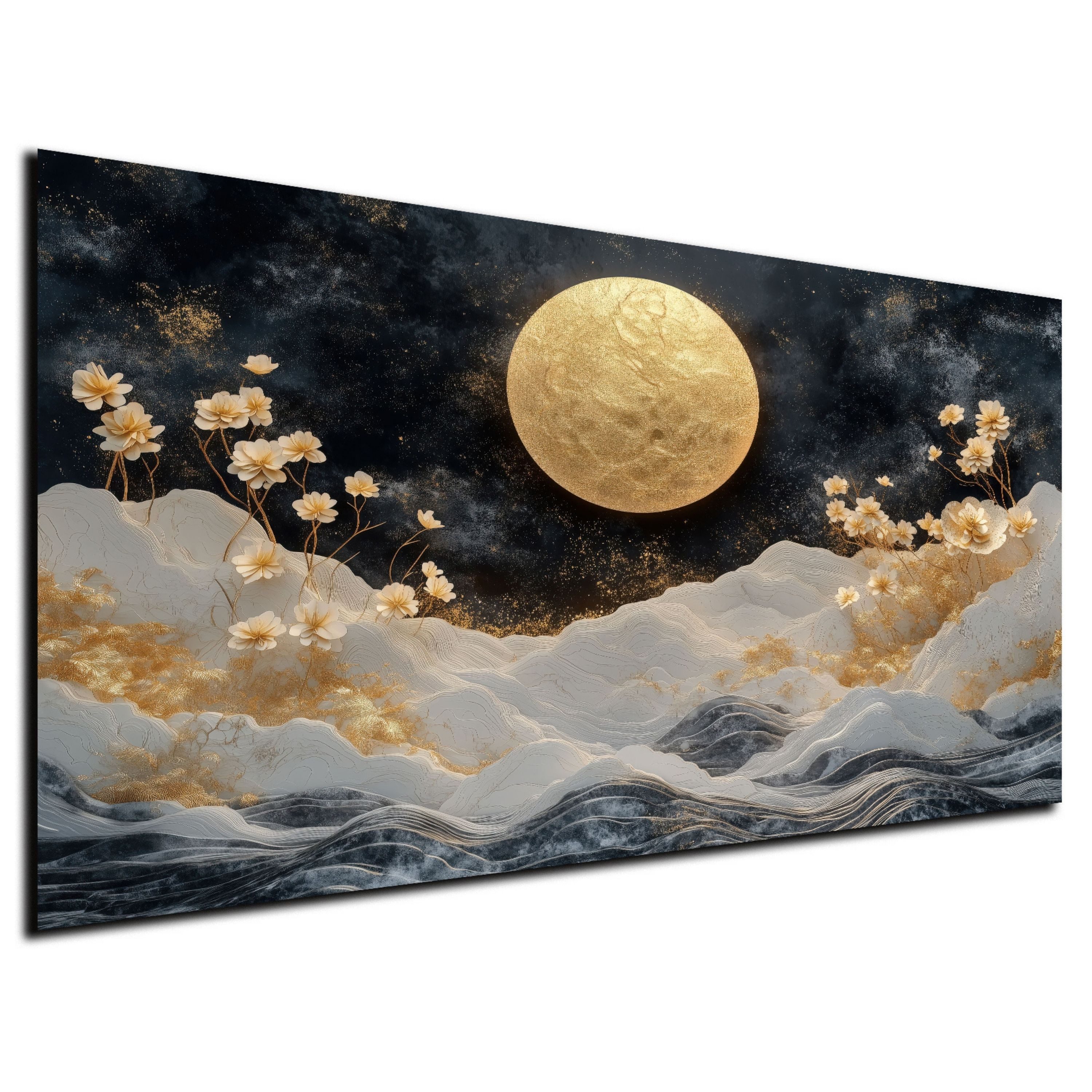 DARO Design Leinwandbild Modern Abstrakt Wandbilder XXL Wandbild Wand Deko günstig online kaufen