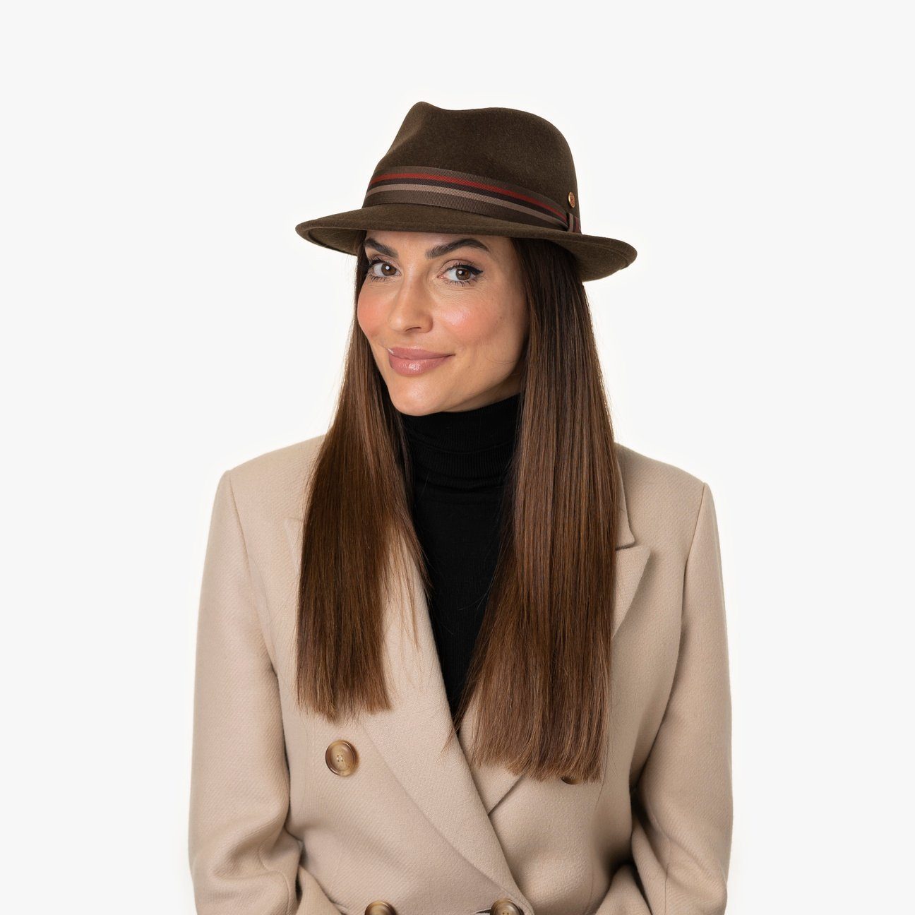 the Mayser Trilby Filzhut in Made EU (1-St) Ripsband, mit