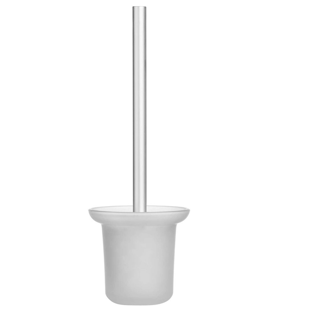 Thumbnail - Goods+Gadgets WC-Reinigungsbürste Edelstahl Toilettenbürste WC-Bürste, (Klobürste, Halter, Bürste & Echtglas Behälter), ...