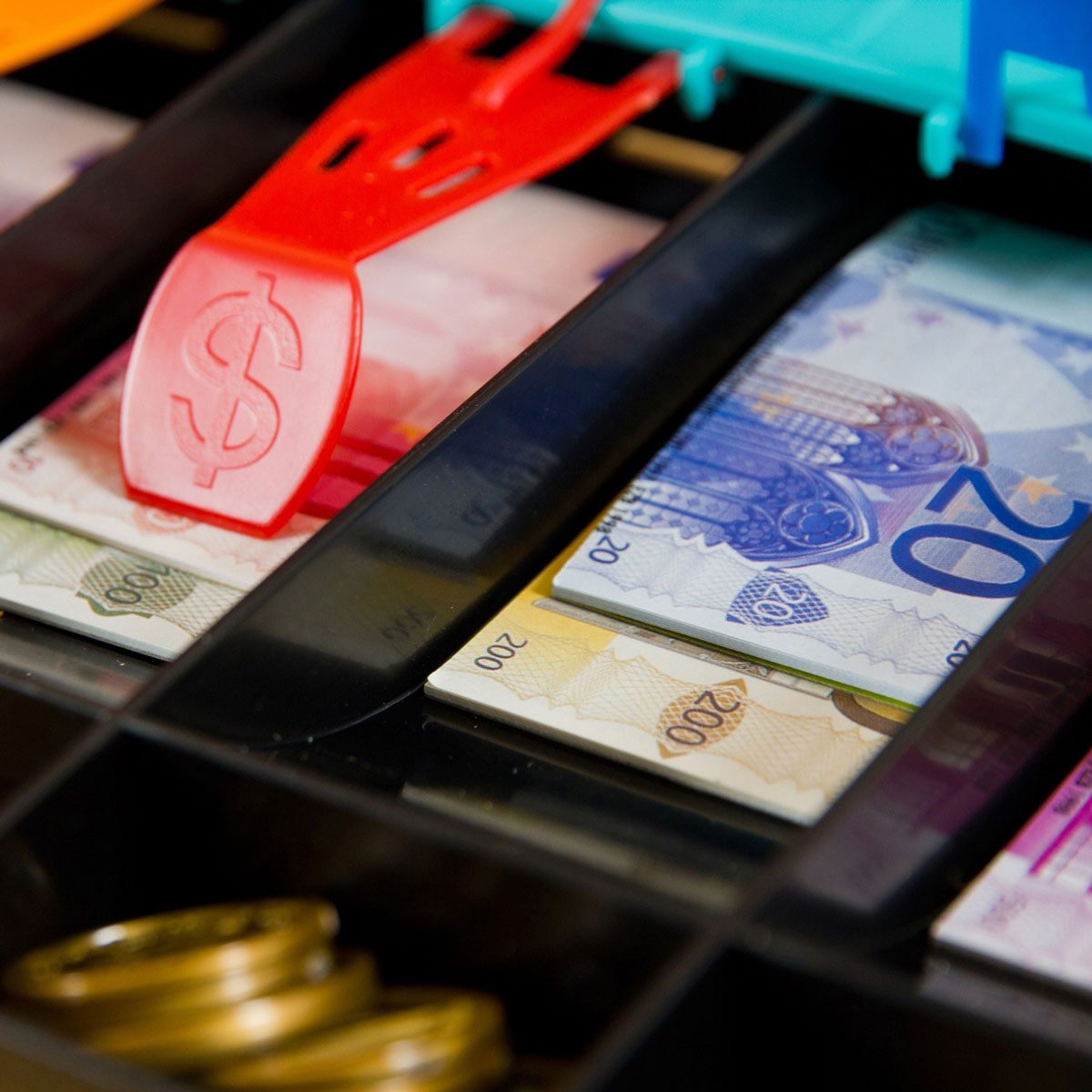 Vedes Spielgeld Euro Spielgeld Kinder Kaufladen Spielzeug Geld Münzen Scheine Replik