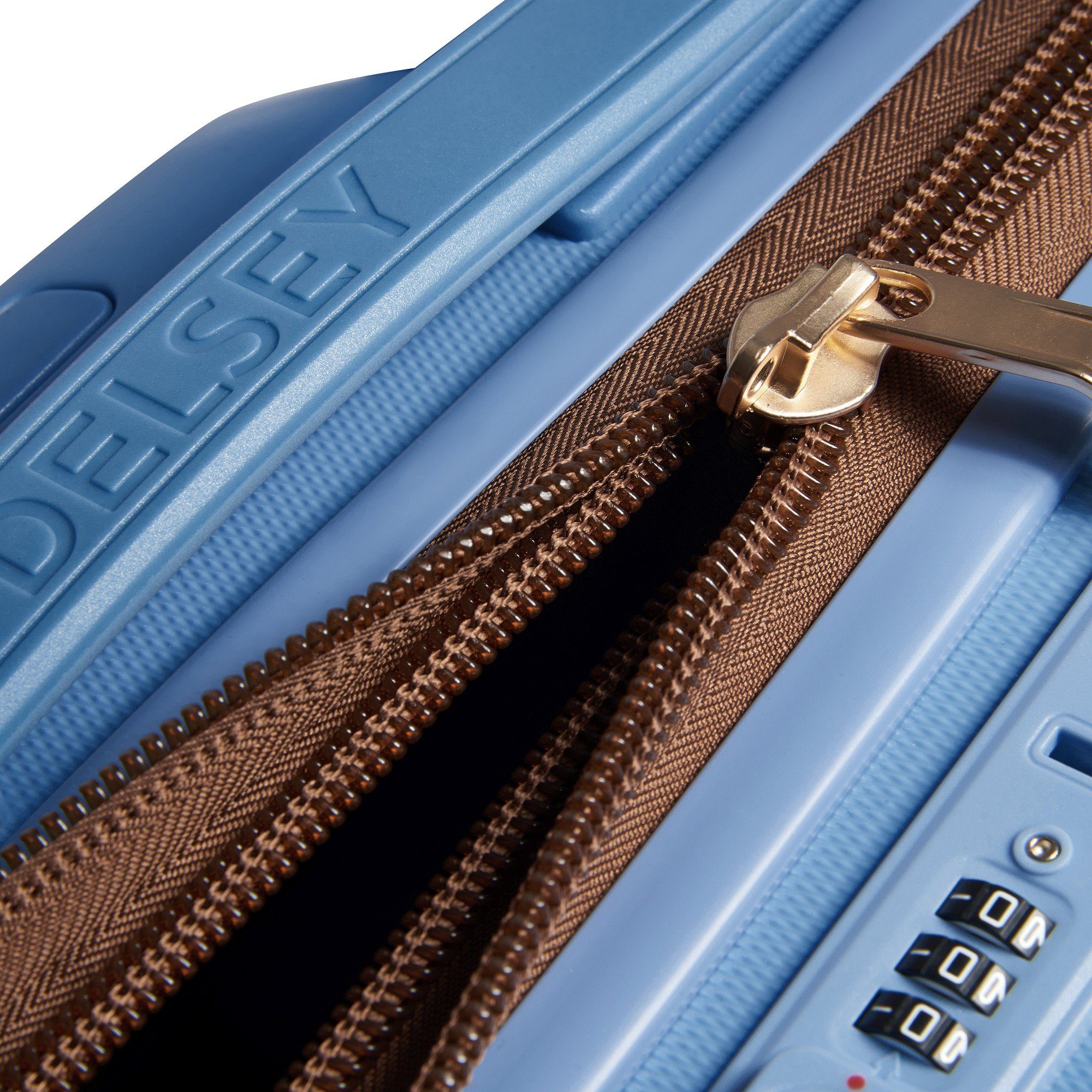 Delsey Trolley Freestyle - 76 cm, himmelblau 4-Rollen-Trolley 4 Rollen