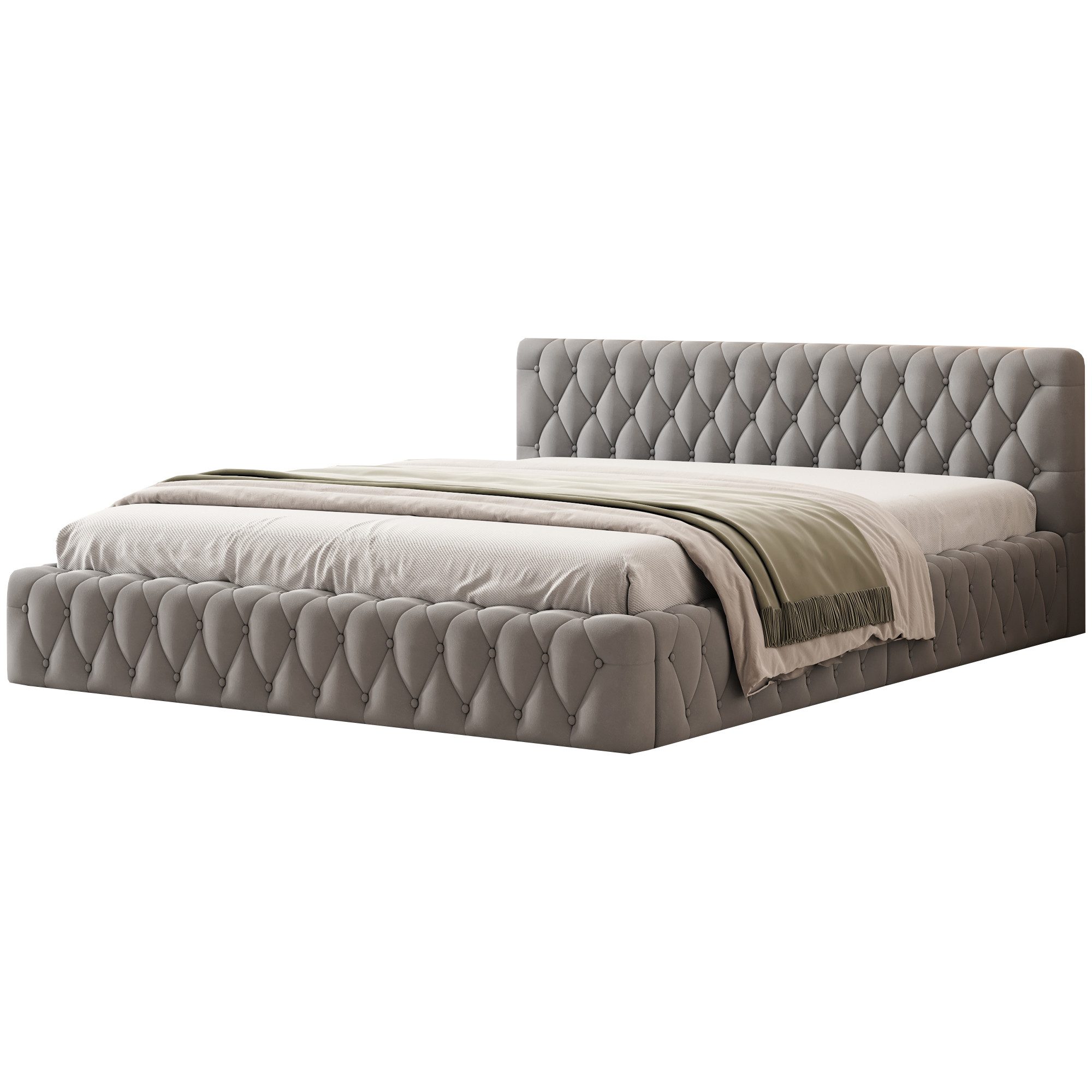 Ulife Polsterbett Jugendbett Doppelbett, Zeitgemäßer Stil, günstig online kaufen