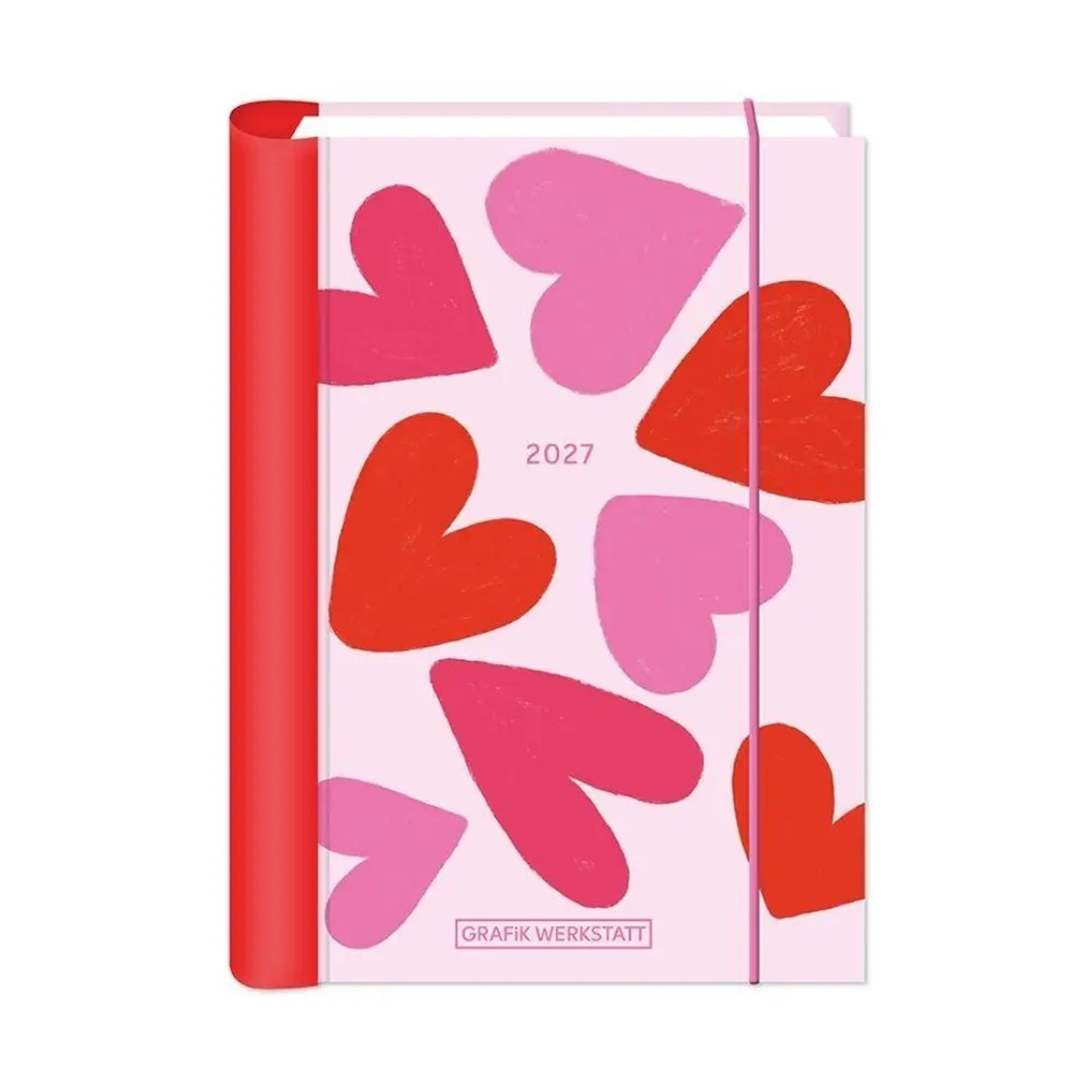 Grafik Werkstatt Taschenkalender Terminplaner 2027 Herzensjahr