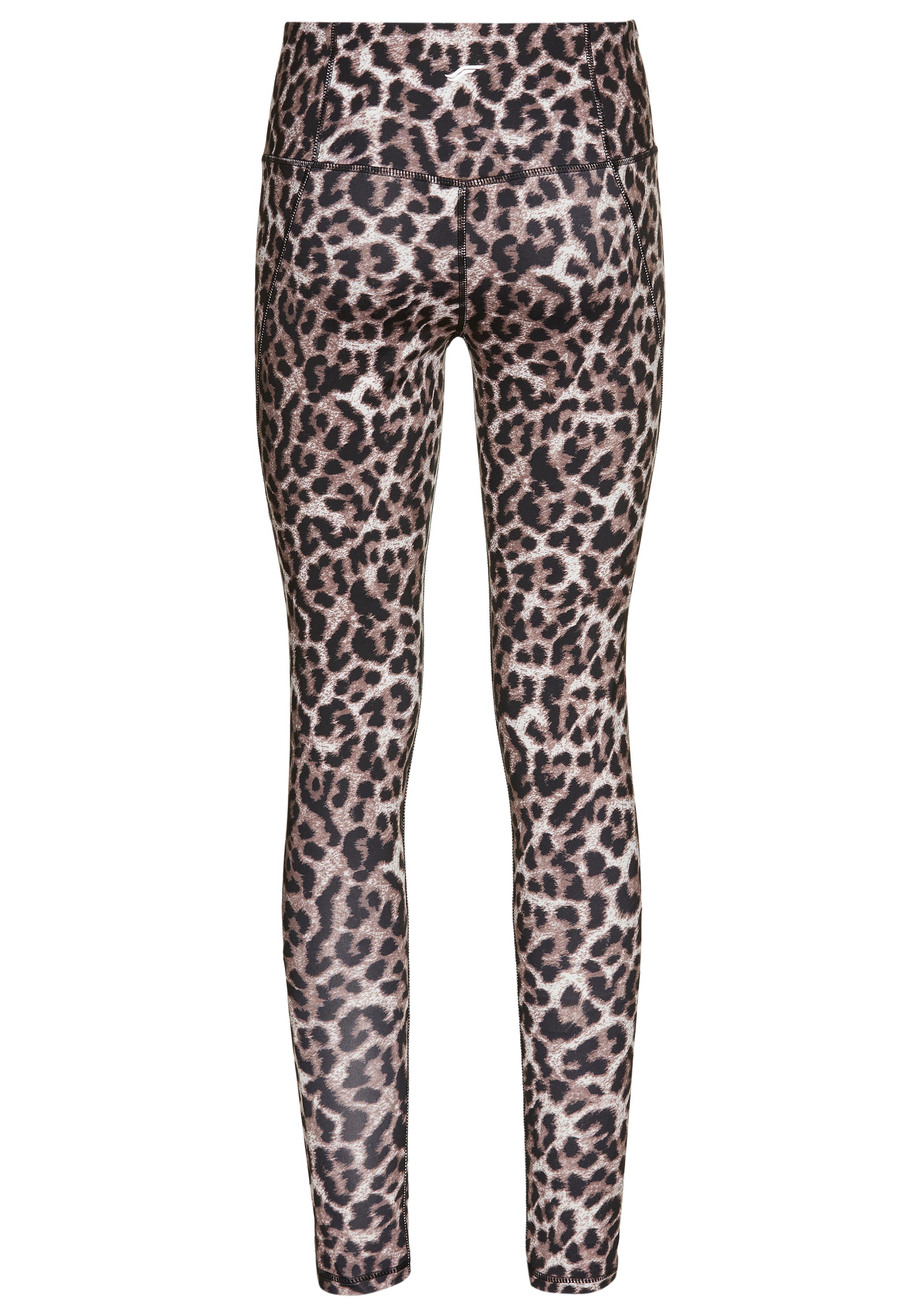FAYN SPORTS Leggings mit Formnähten und hohem Bund für die perfekte Passform