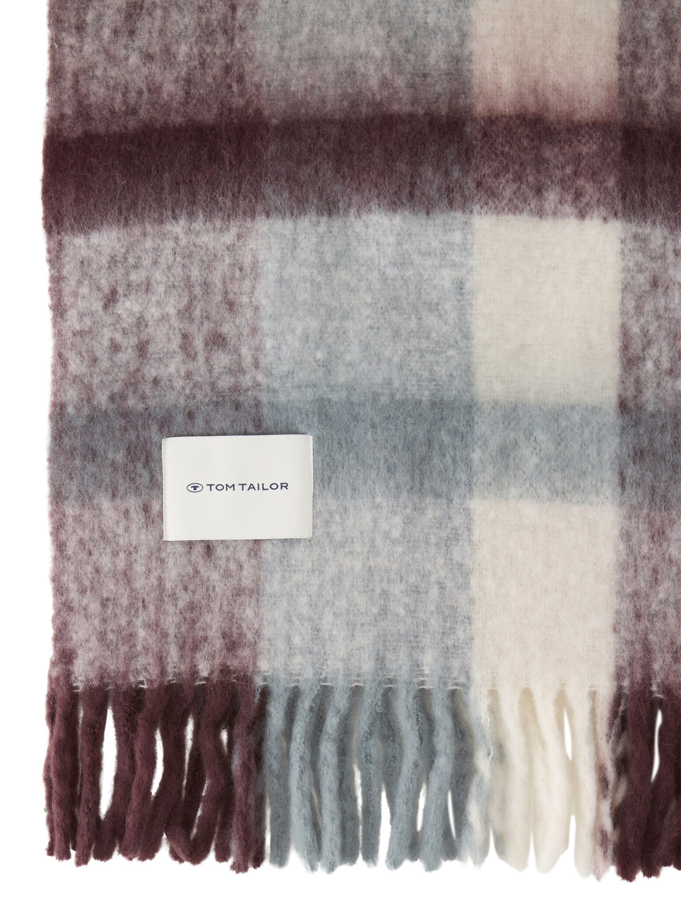 TOM TAILOR Schal, mit Fransen