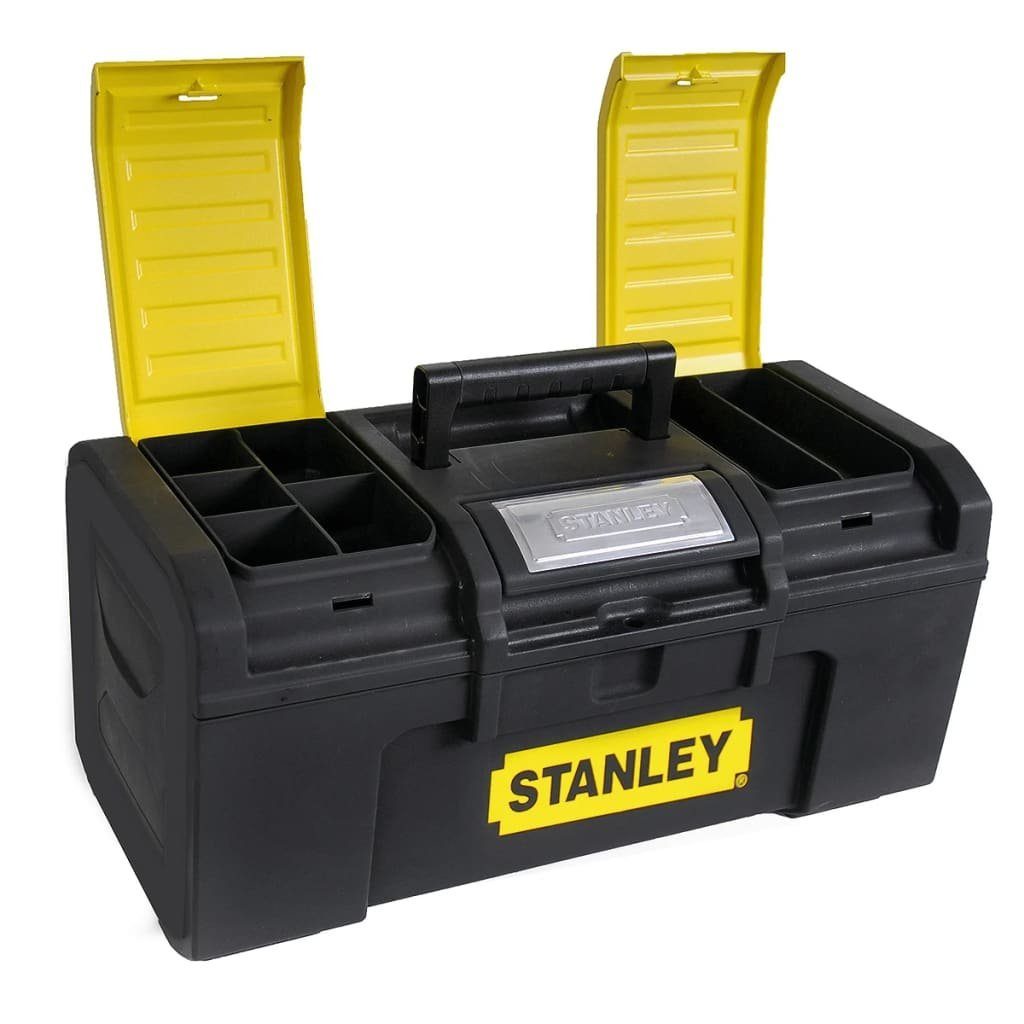 STANLEY Werkzeugbox »Werkzeugbox Basic mit Organizer im Deckel Größe«