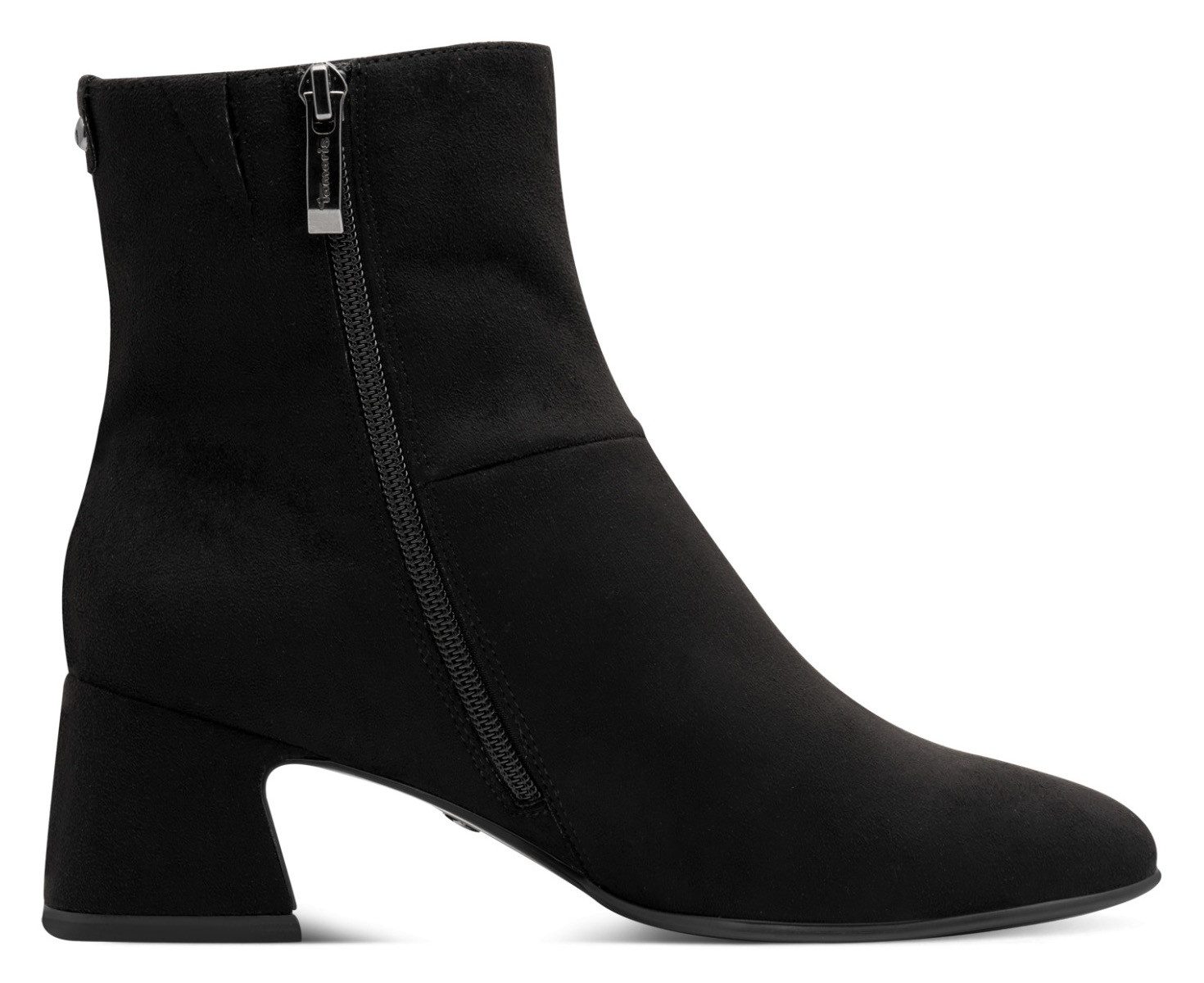 Tamaris Stiefelette, Blockabsatz, Partystiefelette in veganer Verarbeitung