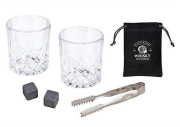 G. Wurm Glas, Stein, Whisky Geschenkset nicht nur fuer Whisky Liebhaberinnen 8 Grani