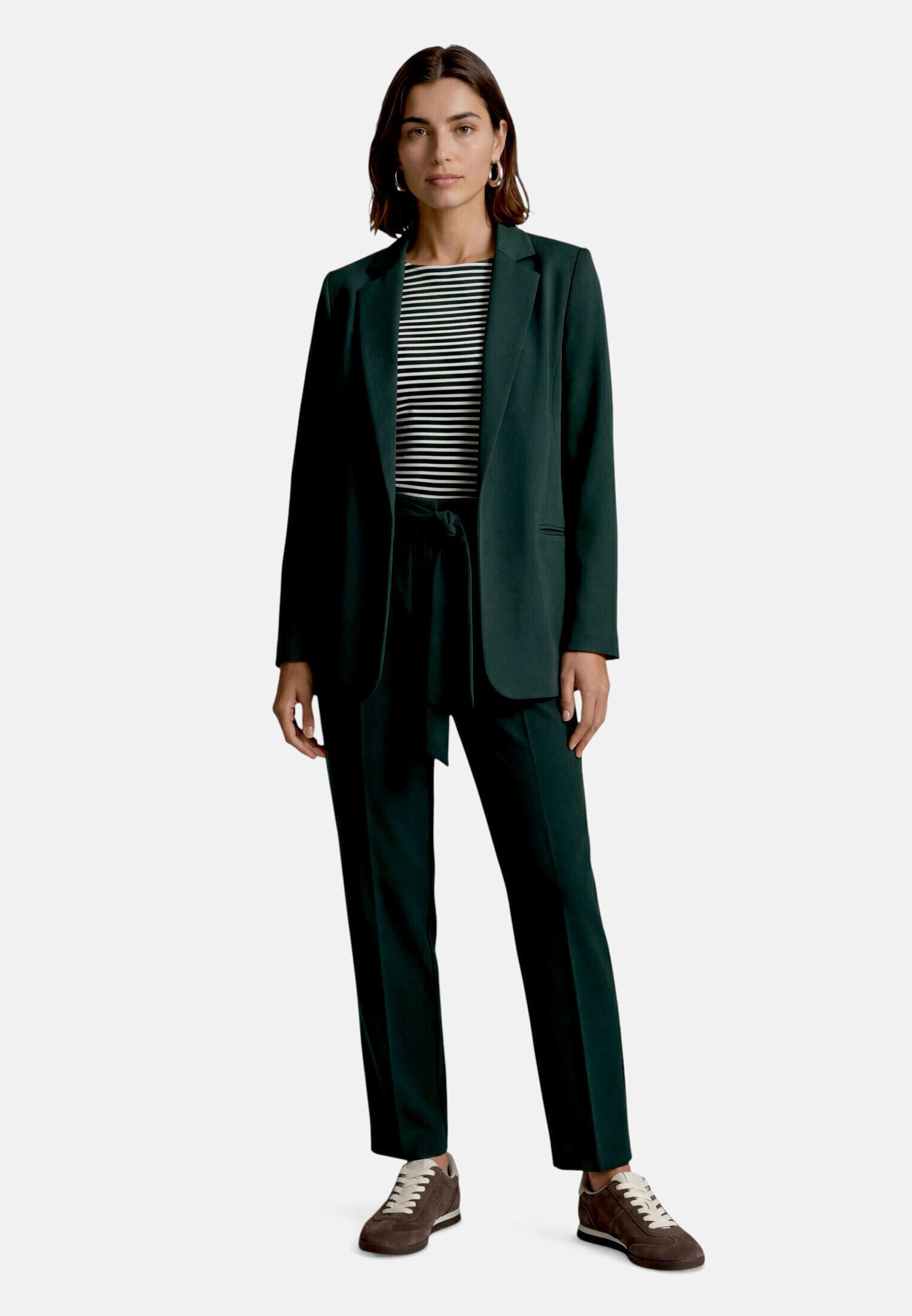Zero Jackenblazer Damen gerader Schnitt Material