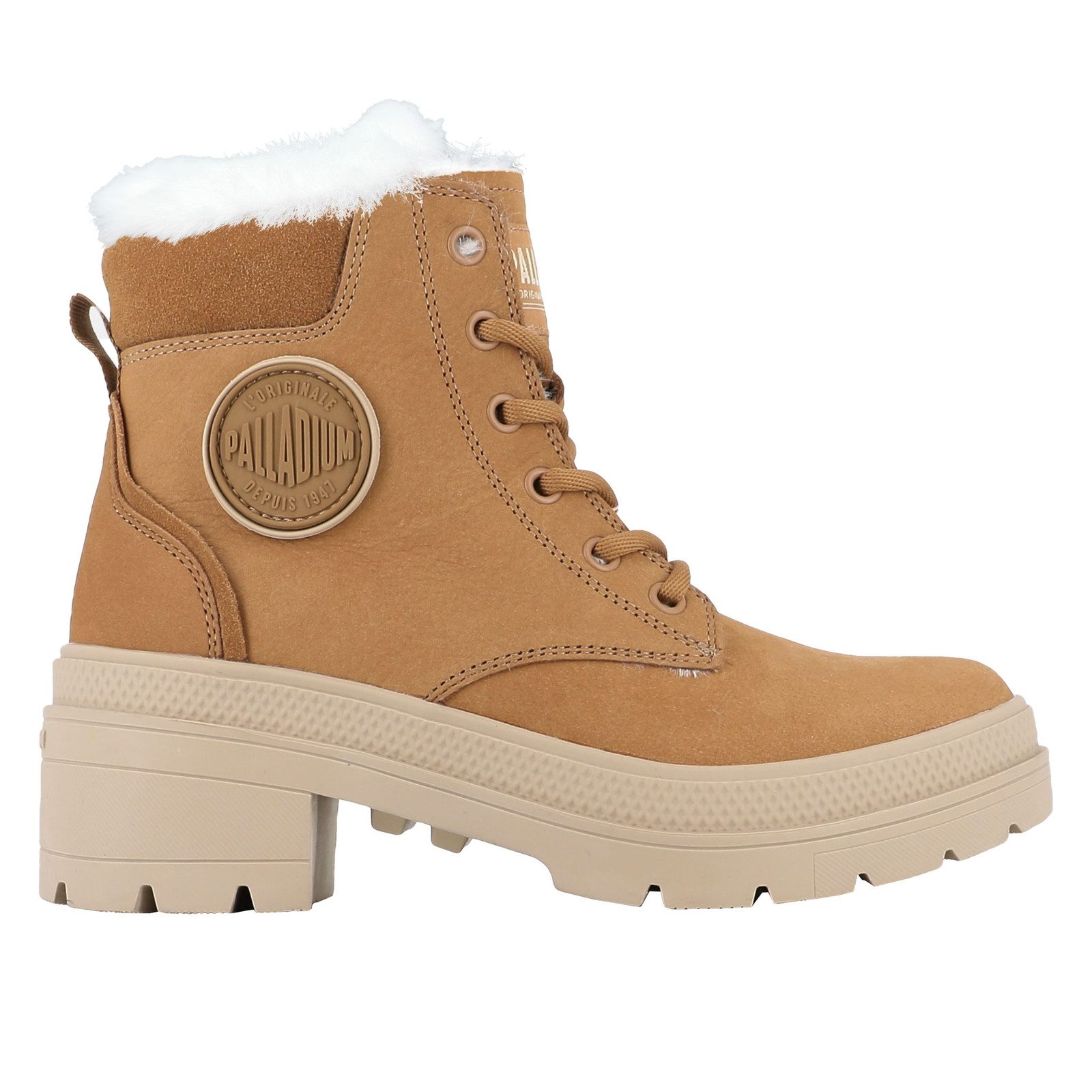 Palladium Pallarise NBK WL Stiefelette mit Reißverschluss und Markenpatch a günstig online kaufen