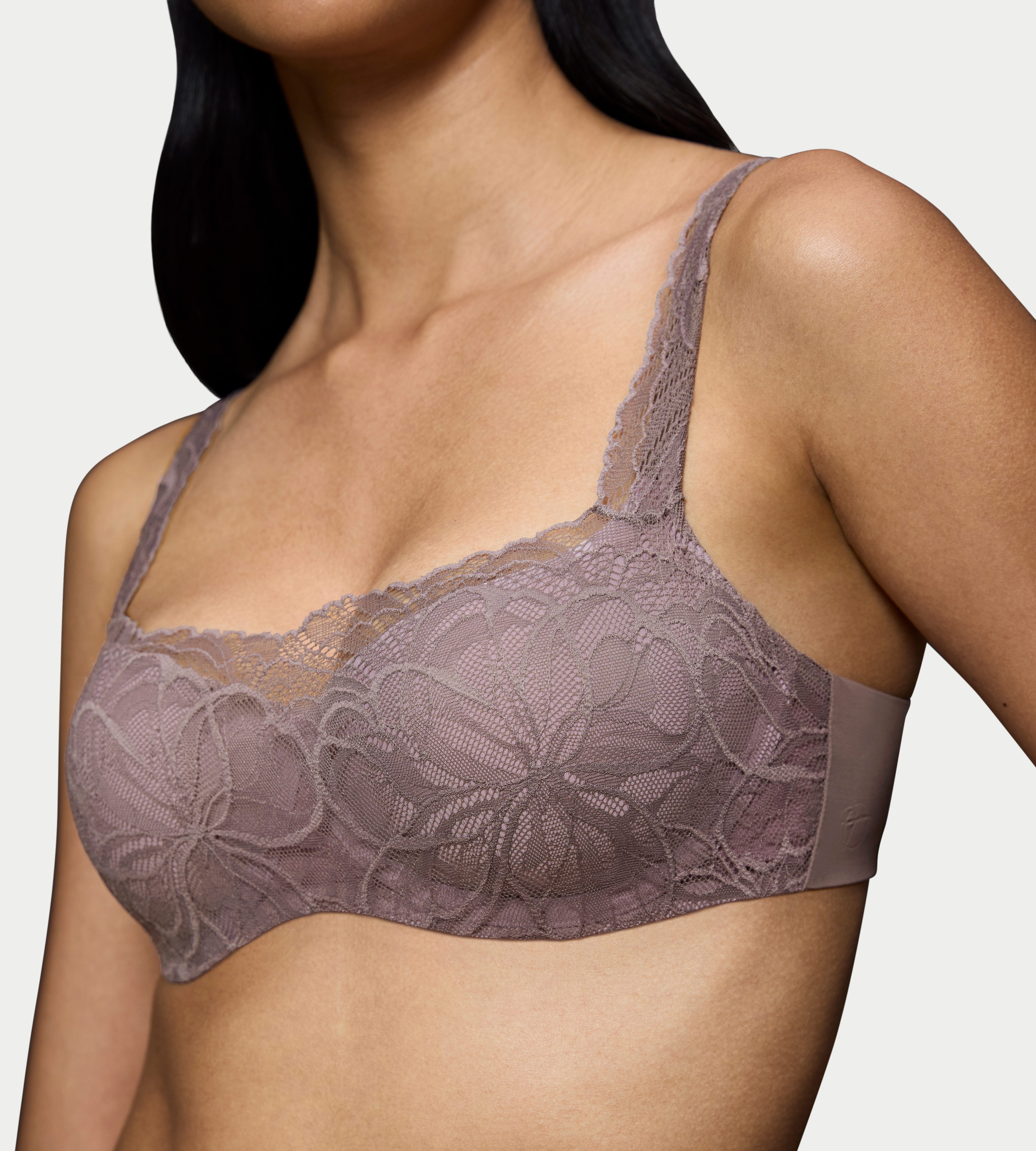 Triumph Balconette-BH Body Make-Up Illusion Lace feine feminine Stretch-Spitze, Microfaser, verstellbare Träger
