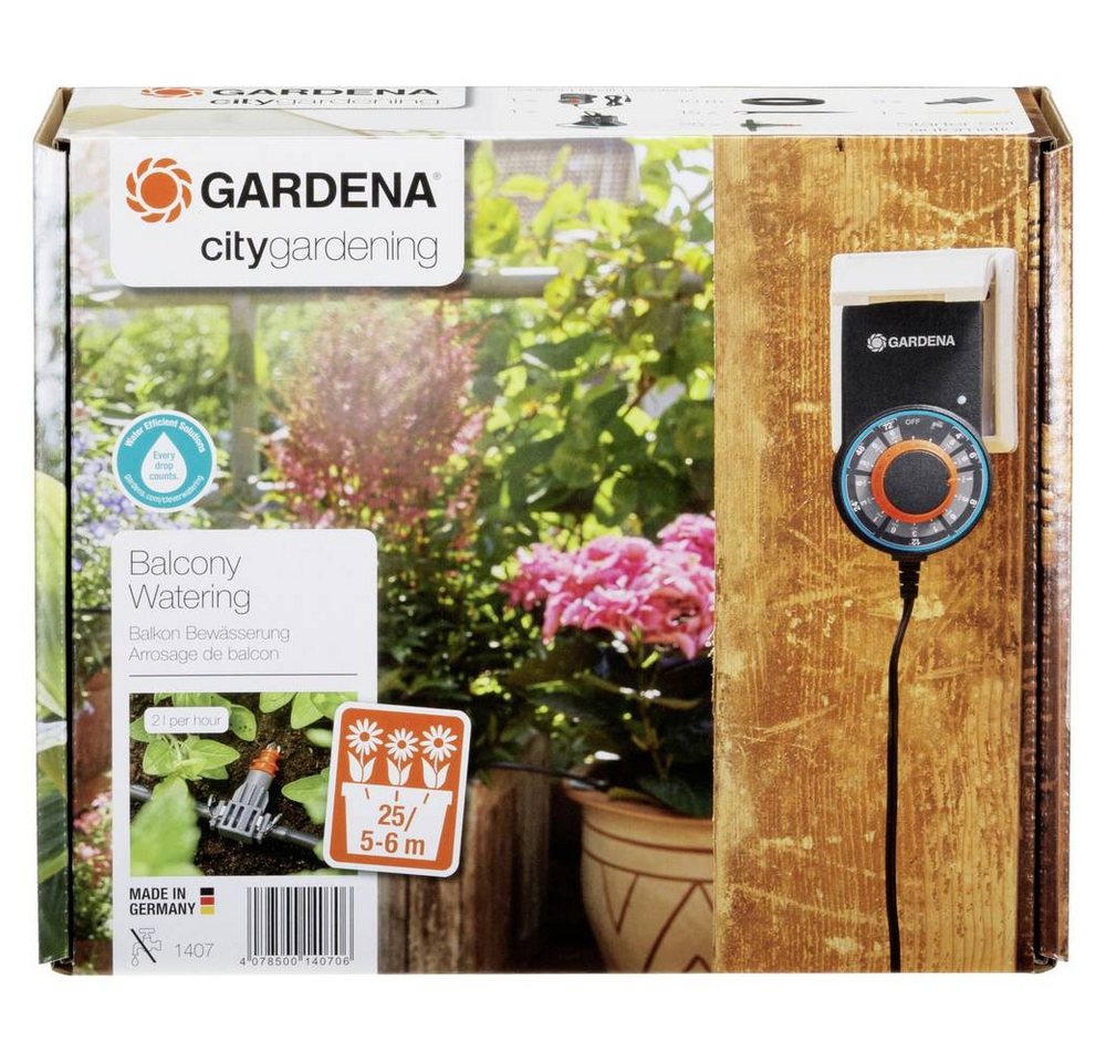 Thumbnail - GARDENA Bewässerungssteuerung City Gardening Balkon Bewässerung