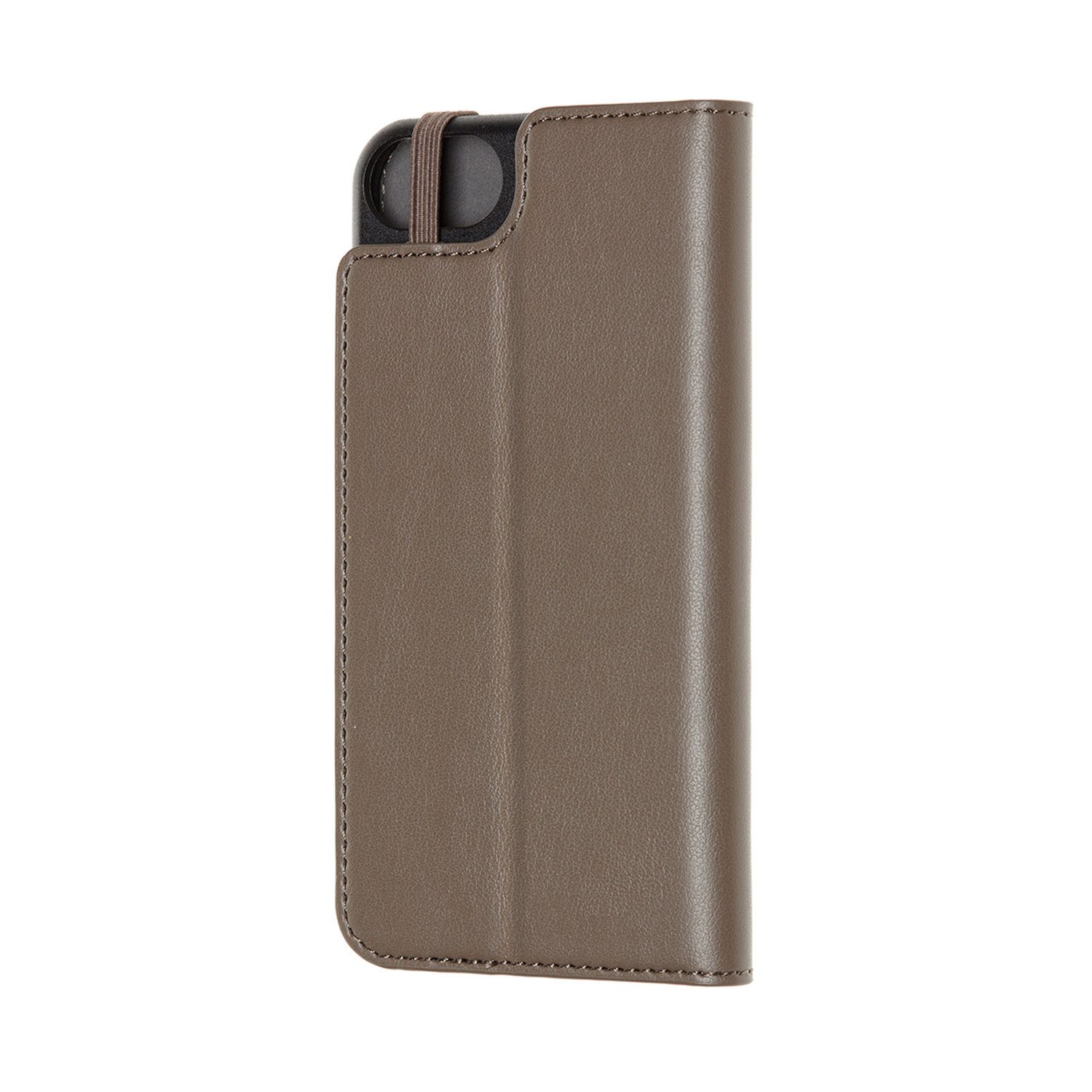 MOLESKINE Smartphonetasche, Klassische Tasche für Iphone 6/6S/7/8 - mit Standfunktion - Erdbraun